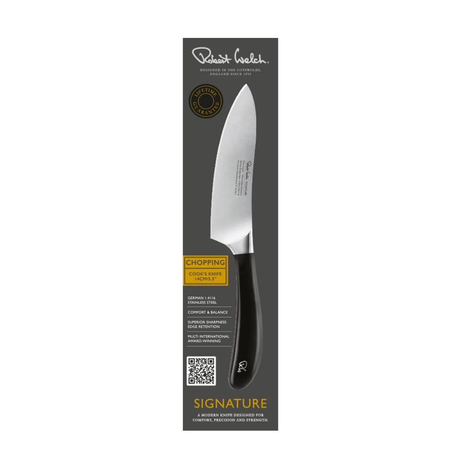 Robert Welch Signature Cooks Knife - 14cm - Image 4