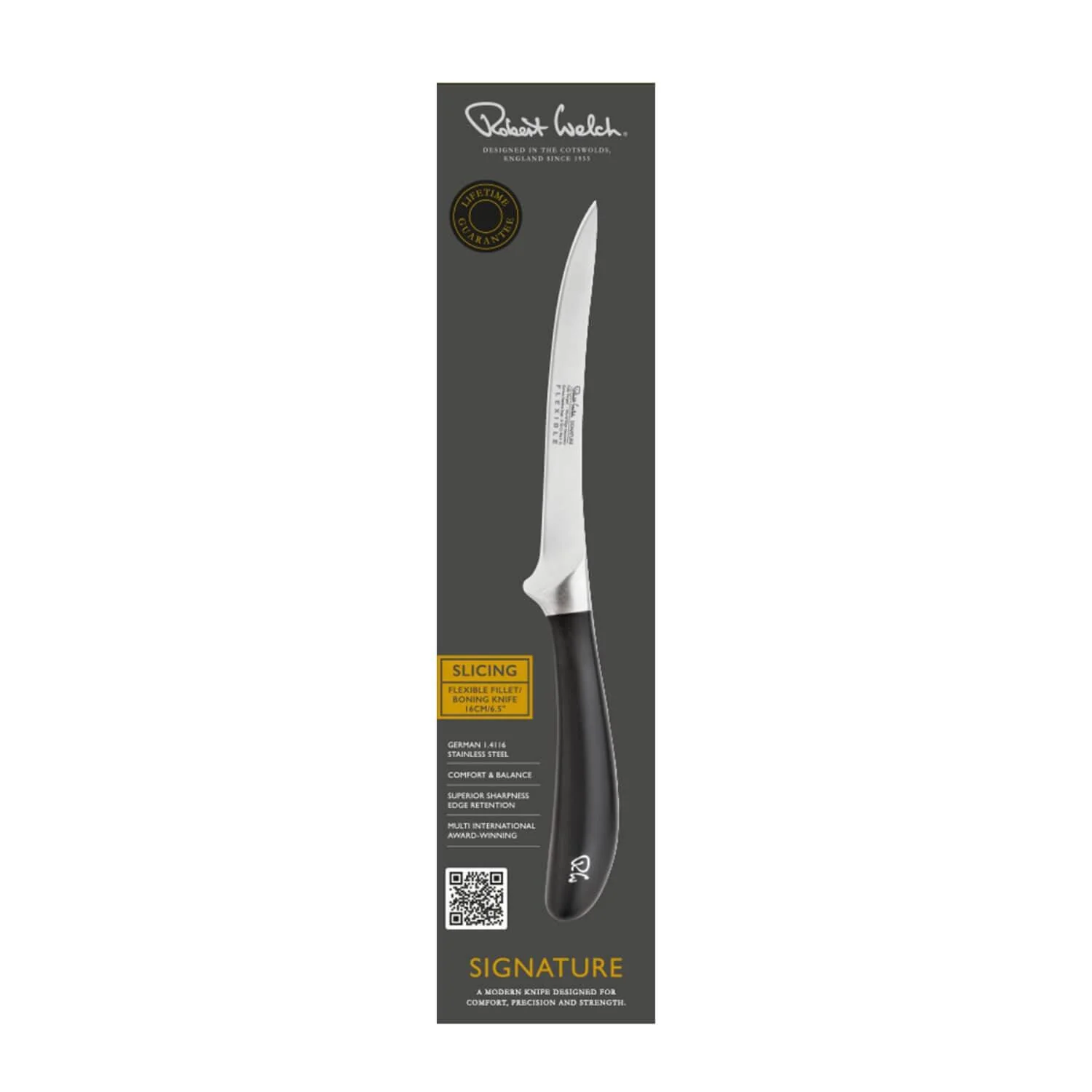 Robert Welch Signature Flexible Boning Knife - 16cm - Image 3