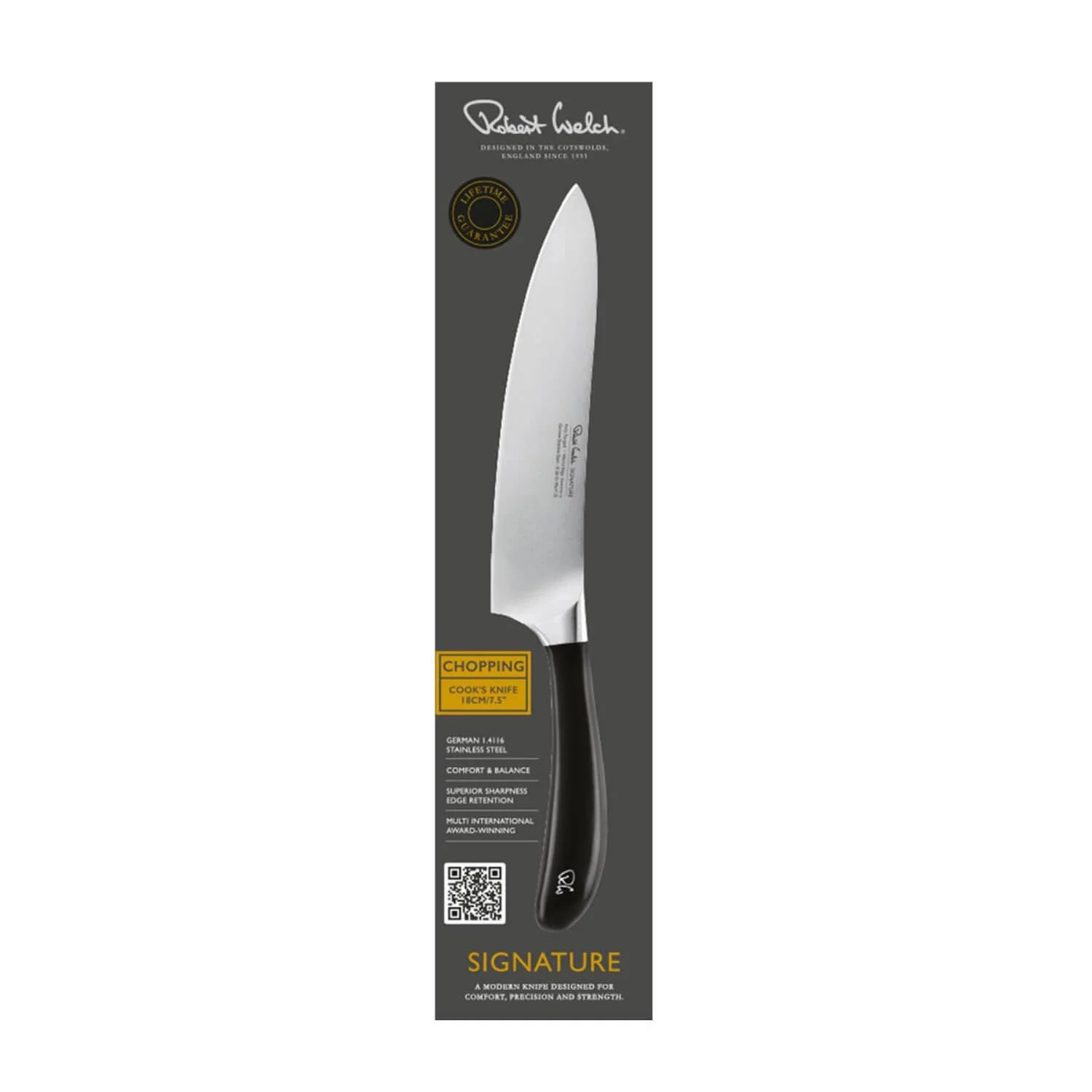 Robert Welch Signature Cooks Knife - 18cm - Image 3