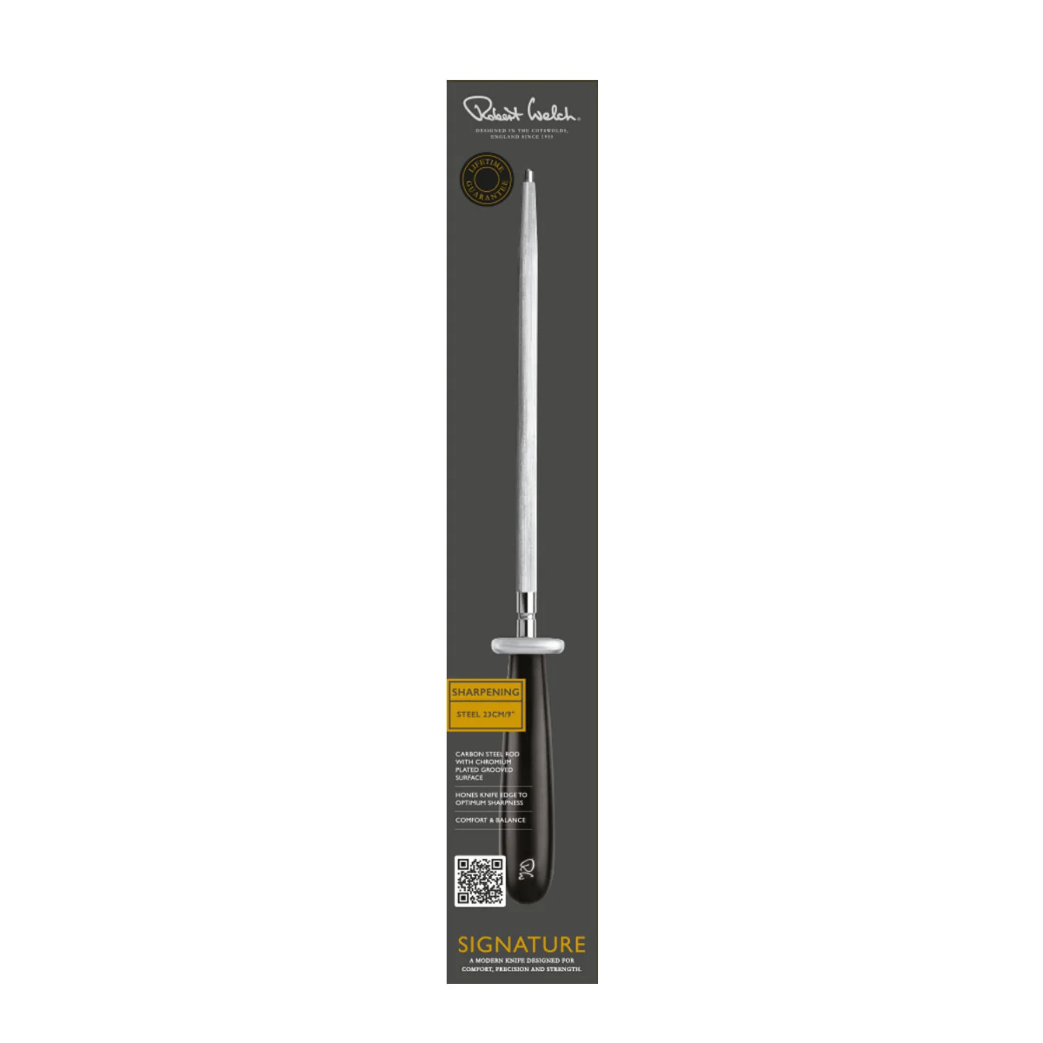 Robert Welch Signature 23cm Sharpening Steel - Image 3