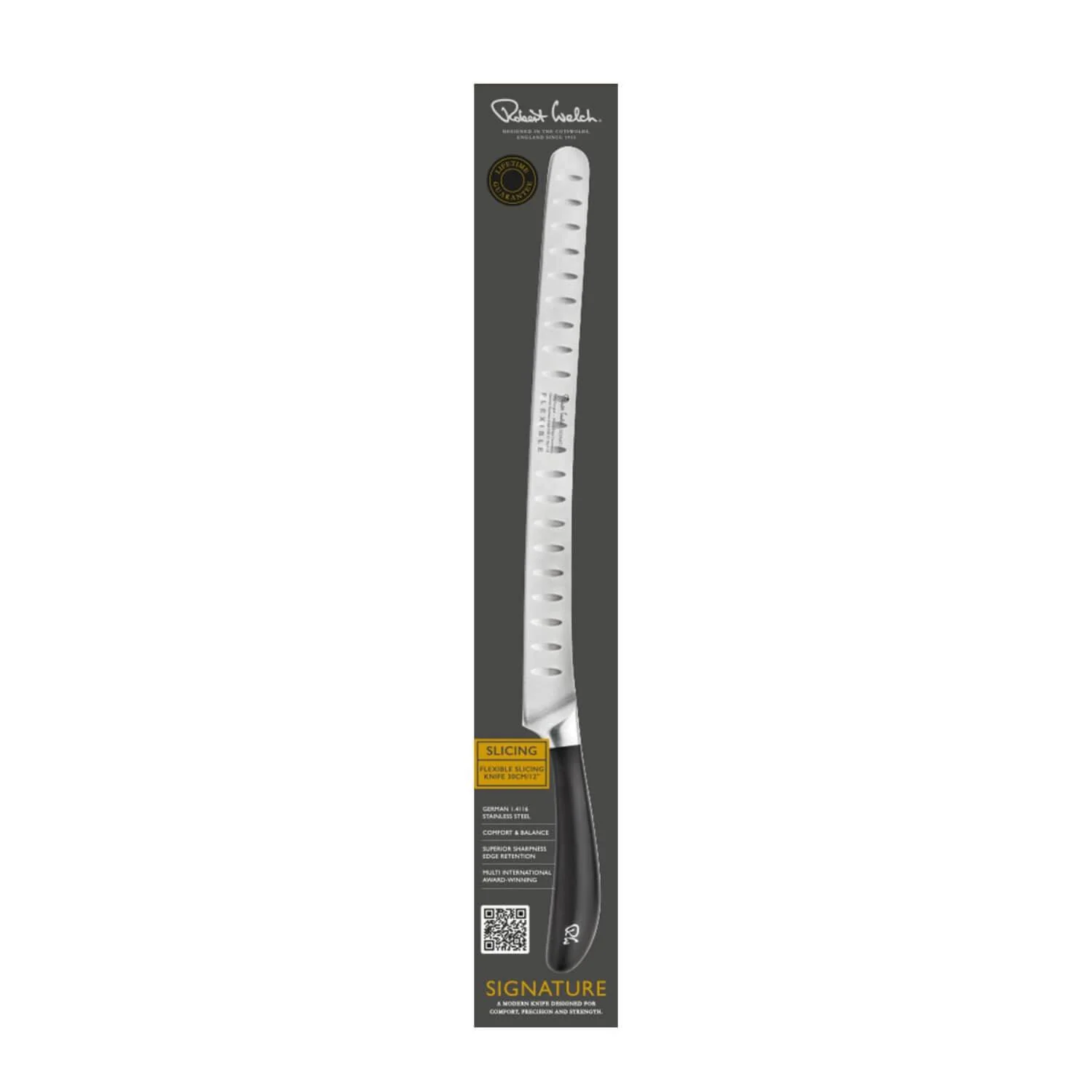 Robert Welch Signature Flexible Slicing Knife - 30cm - Image 4