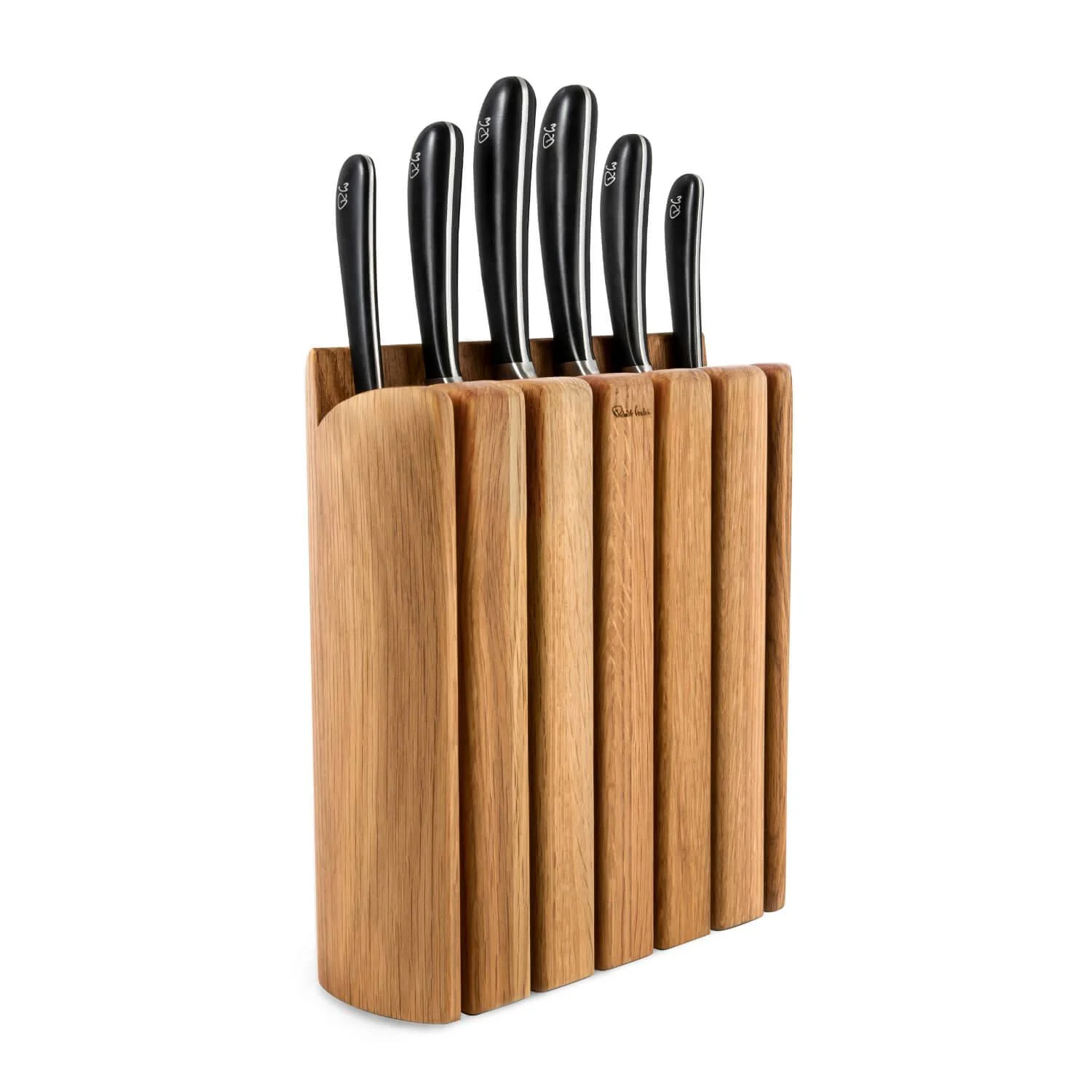 Robert Welch Signature 7 Piece Book Kitchen Knife Block Set