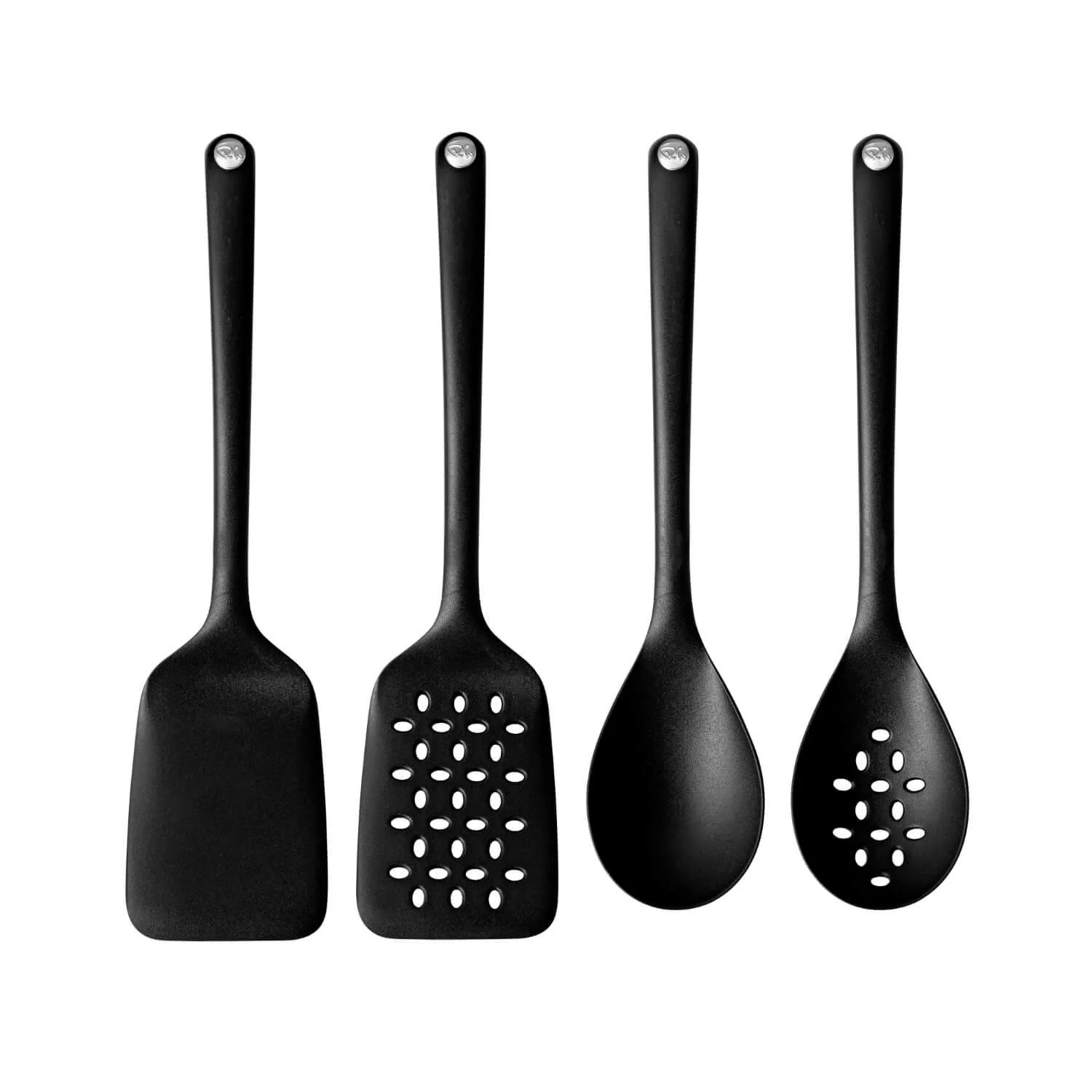 Robert Welch Signature Large Nylon Non-Stick Serving Spoon - Black - Image 2