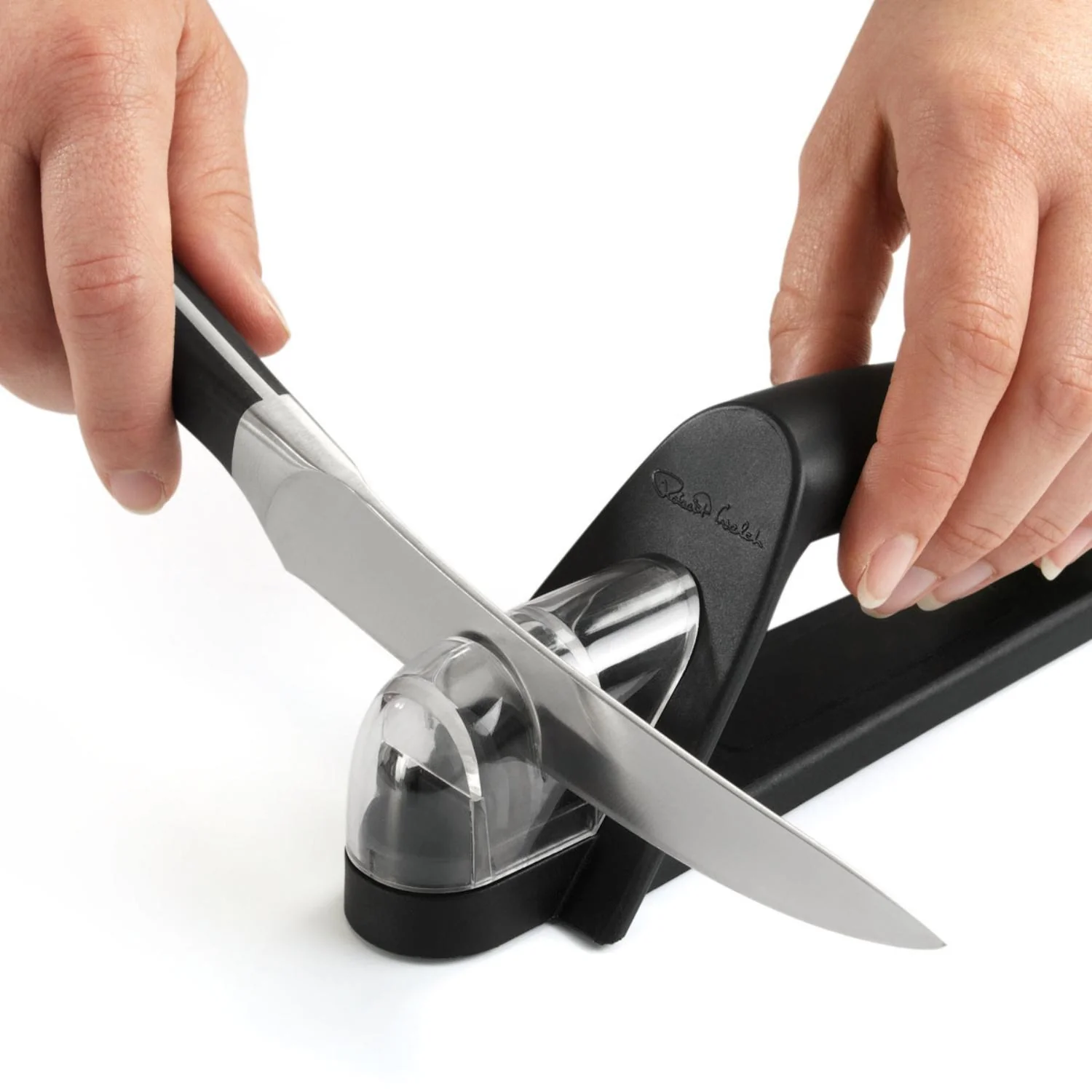 Robert Welch Signature Prism 7-Piece Knife Block & Handheld Sharpener Set - Image 9