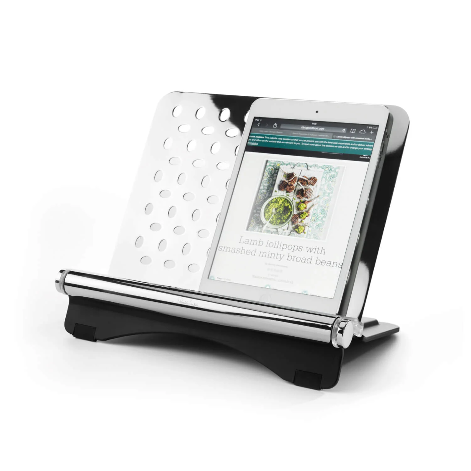 Robert Welch Signature Stainless Steel Cookbook & Tablet Stand - Image 3