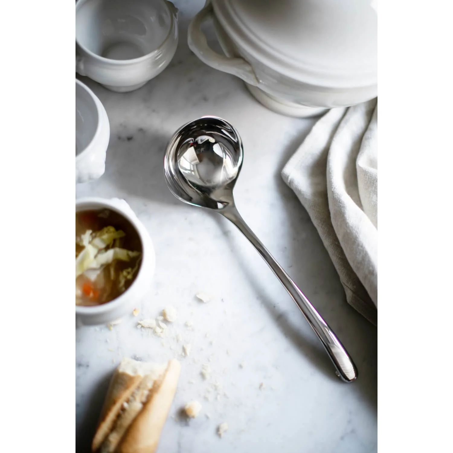 Robert Welch Signature Large Stainless Steel Ladle - Polished - Image 2