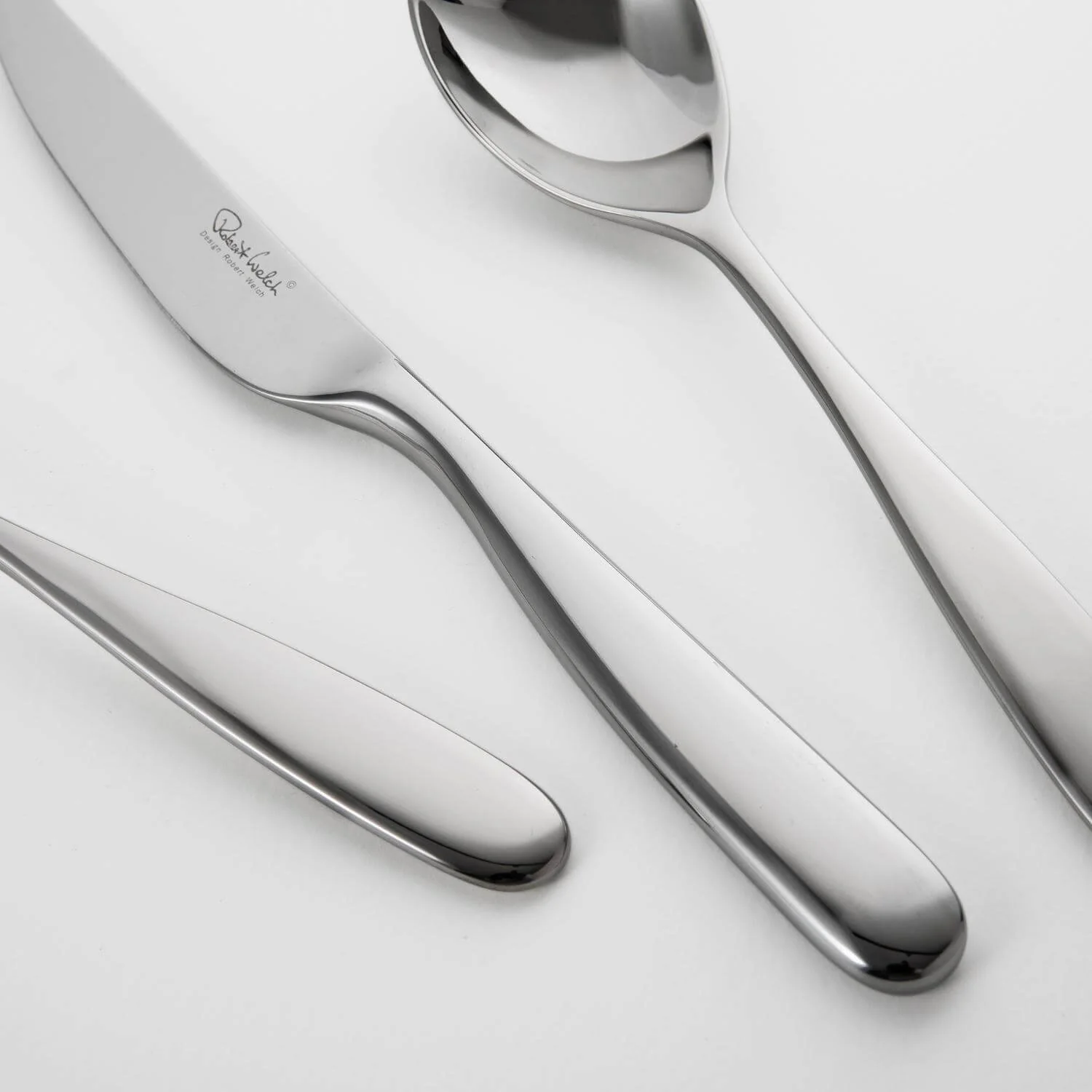 Robert Welch Stanton Bright Stainless Steel Cutlery Set - 42 Piece - Image 3