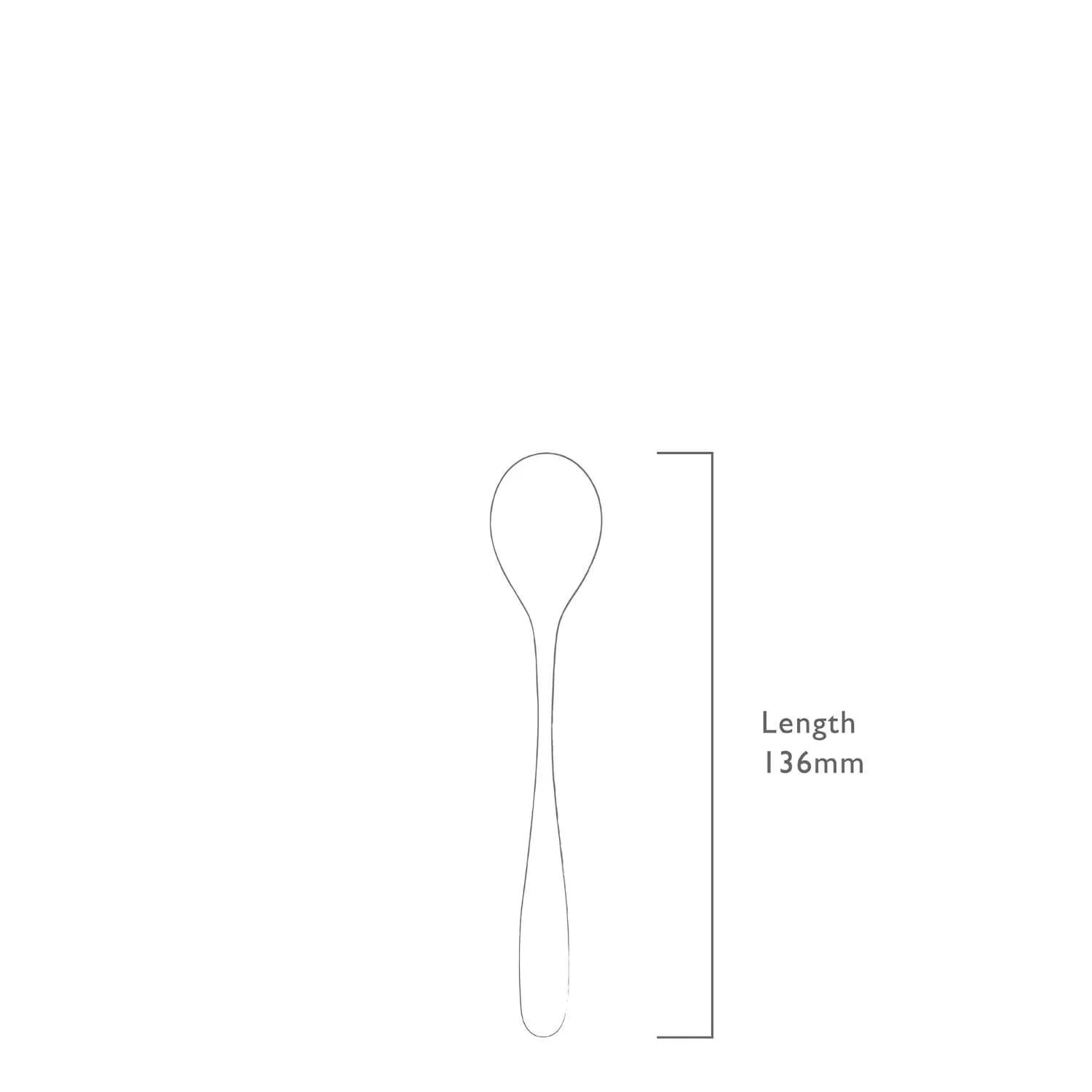 Robert Welch Stanton Bright Stainless Steel Teaspoon```` - Image 2