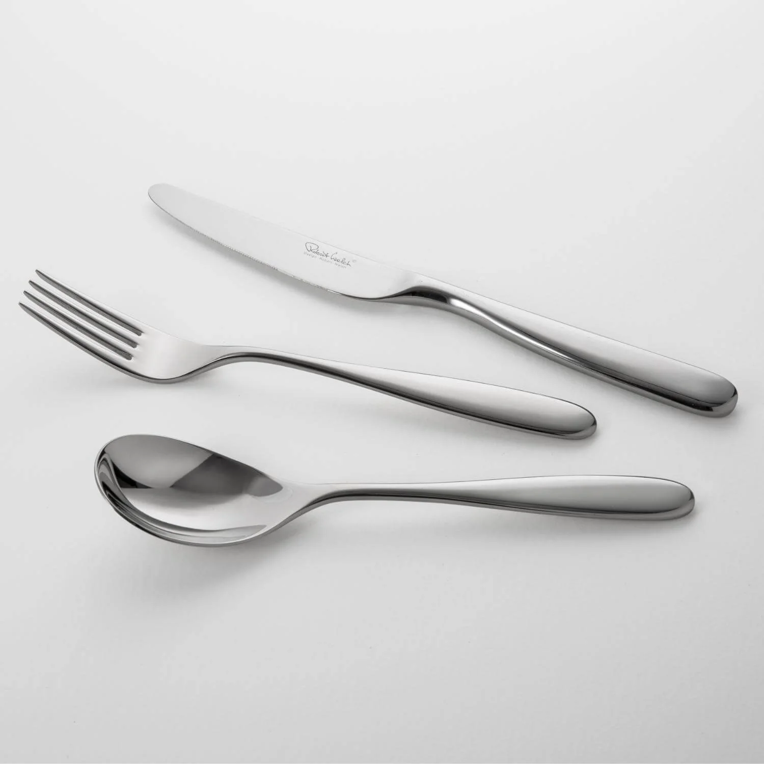 Robert Welch Stanton Bright Stainless Steel Teaspoon```` - Image 3
