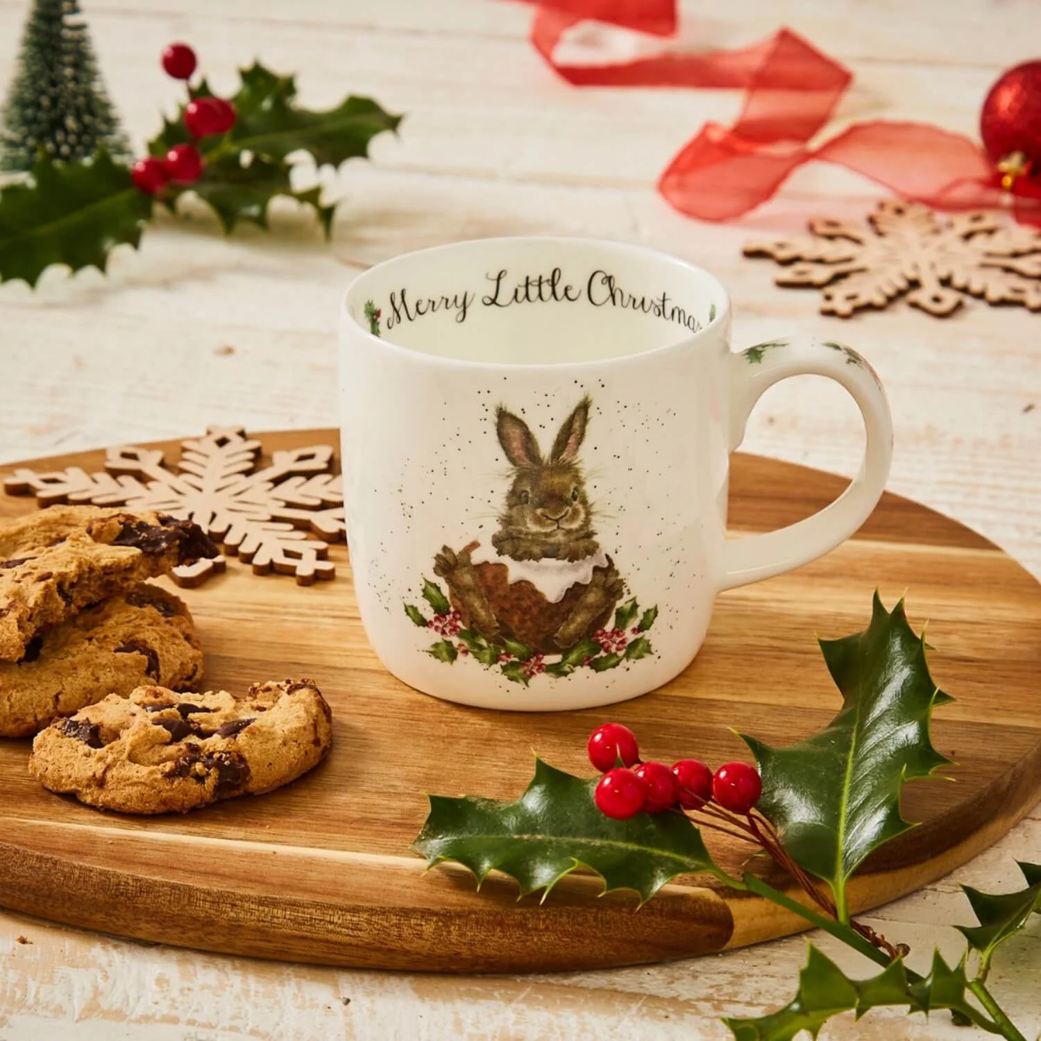 Wrendale Designs by Hannah Dale Christmas Mug - Merry Little Xmas - Image 4
