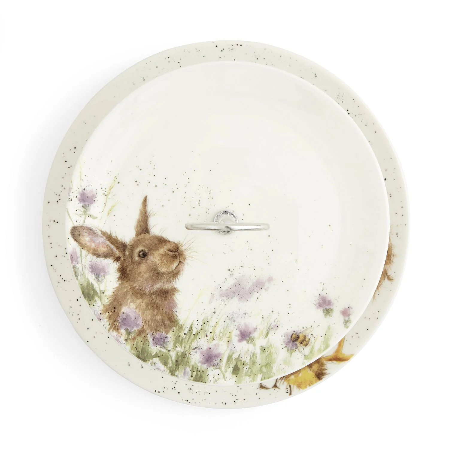 Wrendale Designs by Hannah Dale 2 Tier Fine China Cake Stand - Image 2