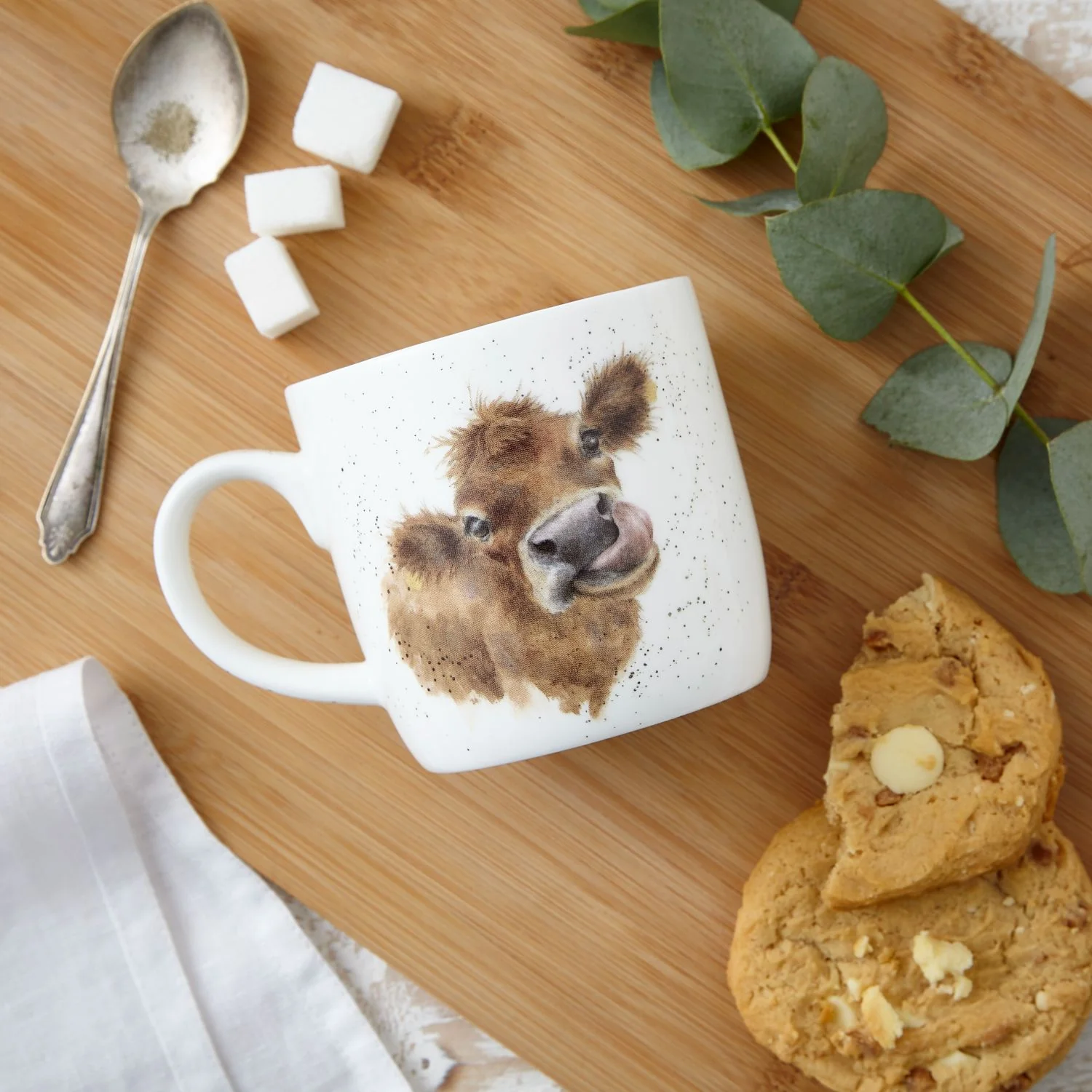 Wrendale Designs by Hannah Dale Fine China Mug - Mooo Cow - Image 6