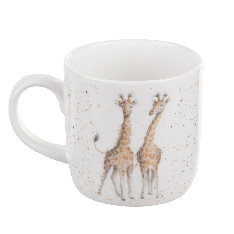 Wrendale Designs China Mug - First Kiss Giraffe - Image 2