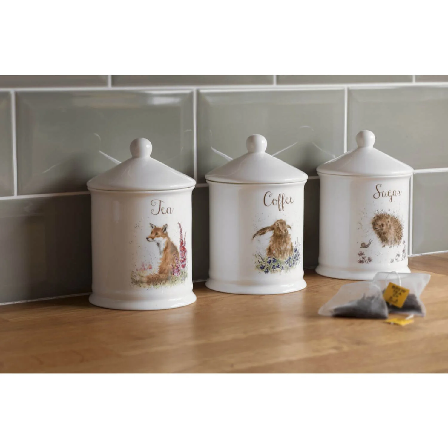 Royal Worcester Wrendale Sugar Canister - Hedgehog - Image 3