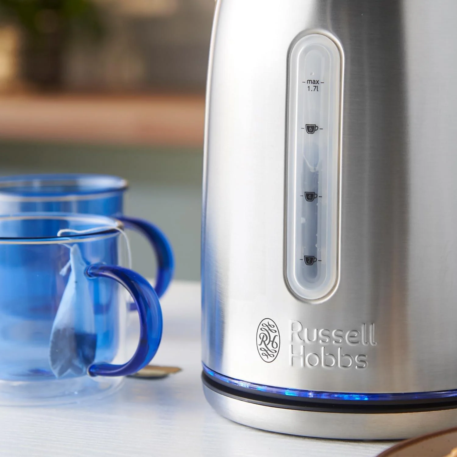 Russell Hobbs Buckingham 1.7 Litre Jug Kettle - Brushed Stainless Steel - Image 5