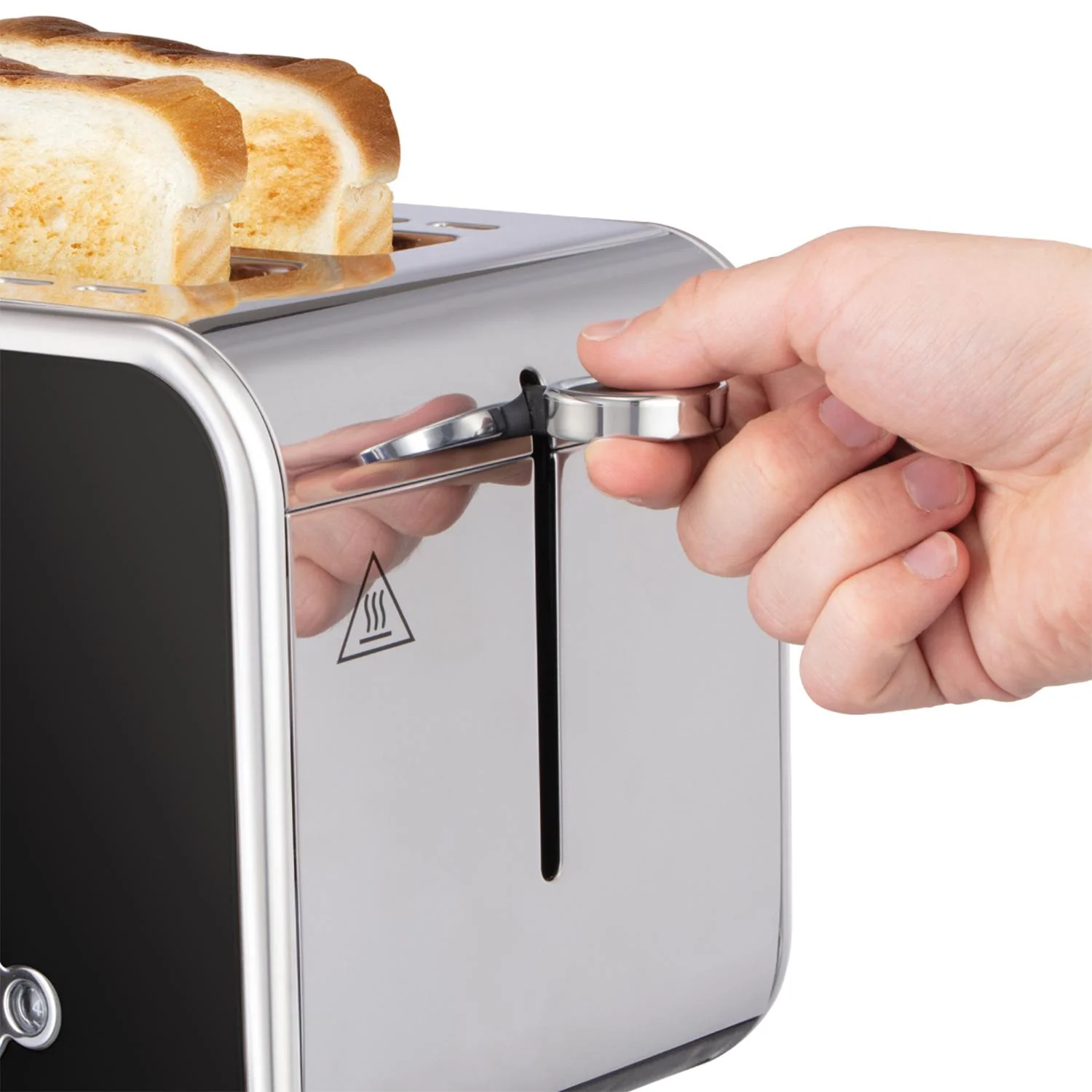 Russell Hobbs Distinctions 2 Slice Toaster - Black - Image 2