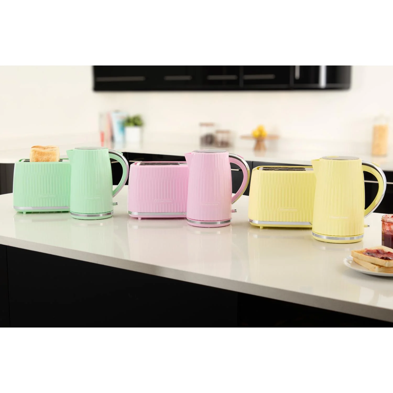 Russell Hobbs Eden 1.7 Litre Kettle & 2-Slice Toaster Set - Raspberry Pink - Image 11