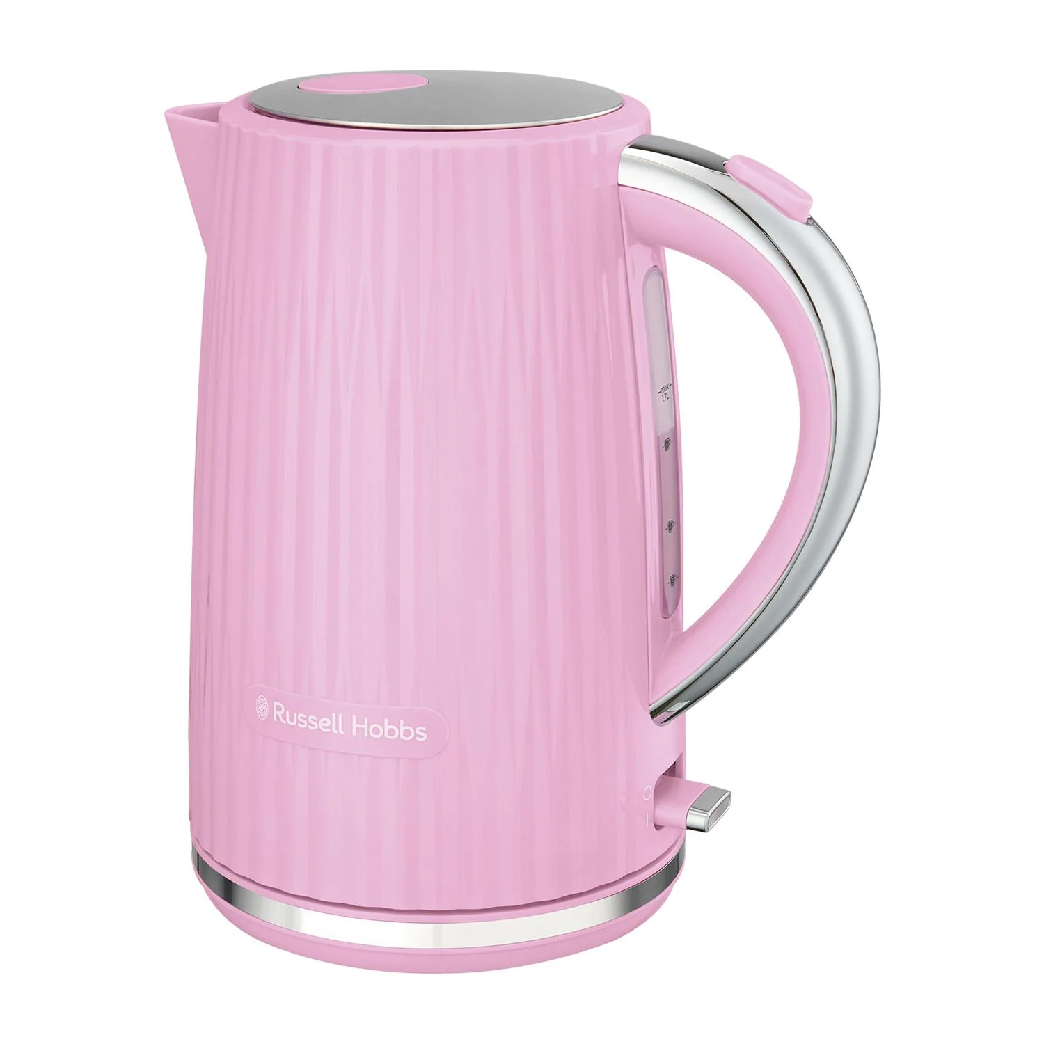 Russell Hobbs Eden 1.7 Litre Kettle & 2-Slice Toaster Set - Raspberry Pink - Image 2