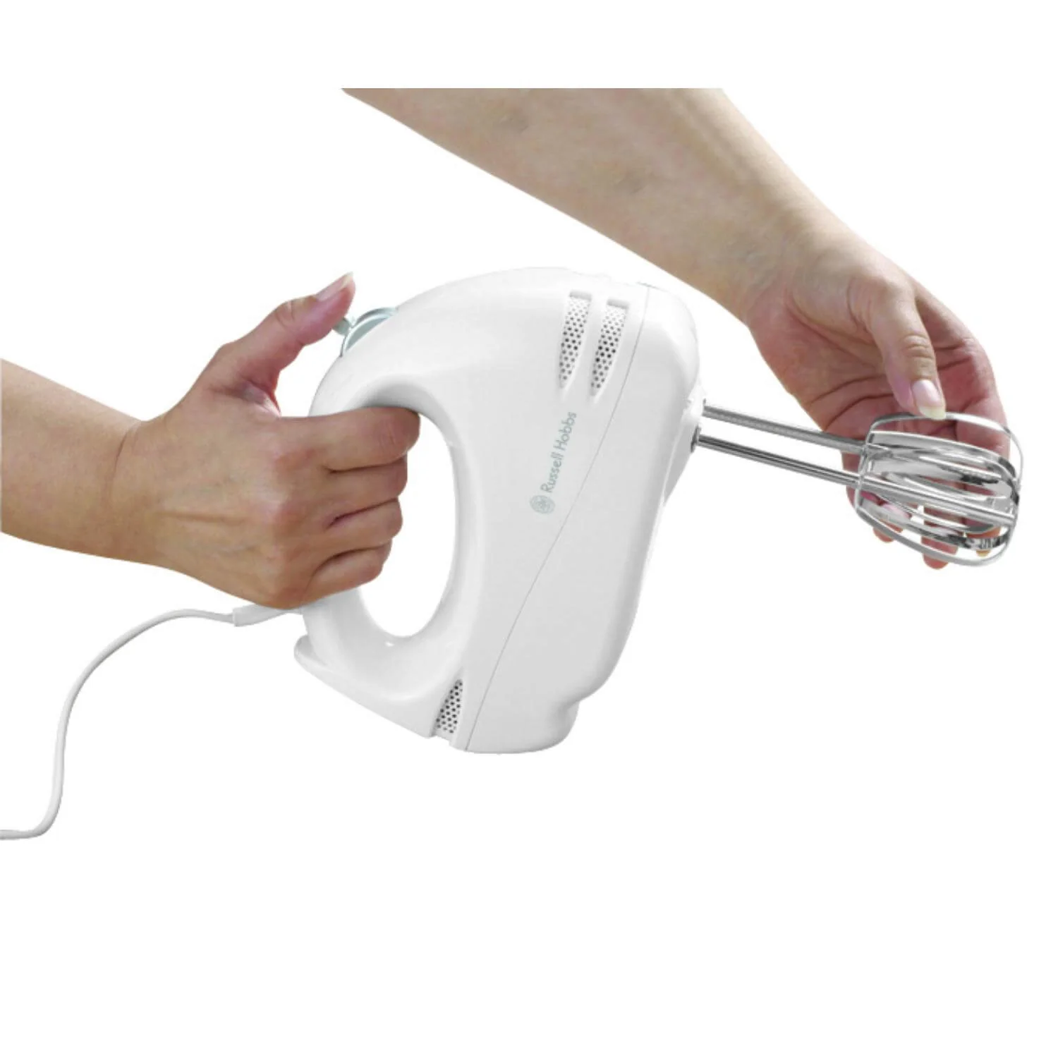Russell Hobbs Food Collection 125W Hand Mixer White - Image 4
