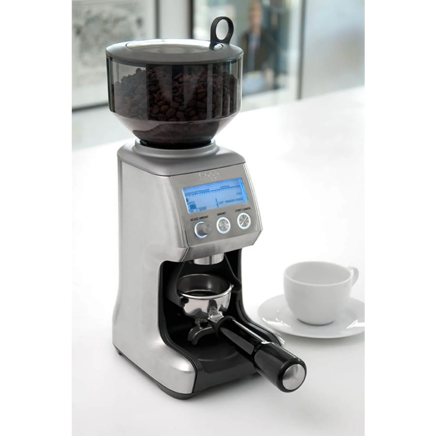 Sage Appliances BCG820BSS Smart Grinder Pro Coffee Grinder - Stainless Steel - Image 5