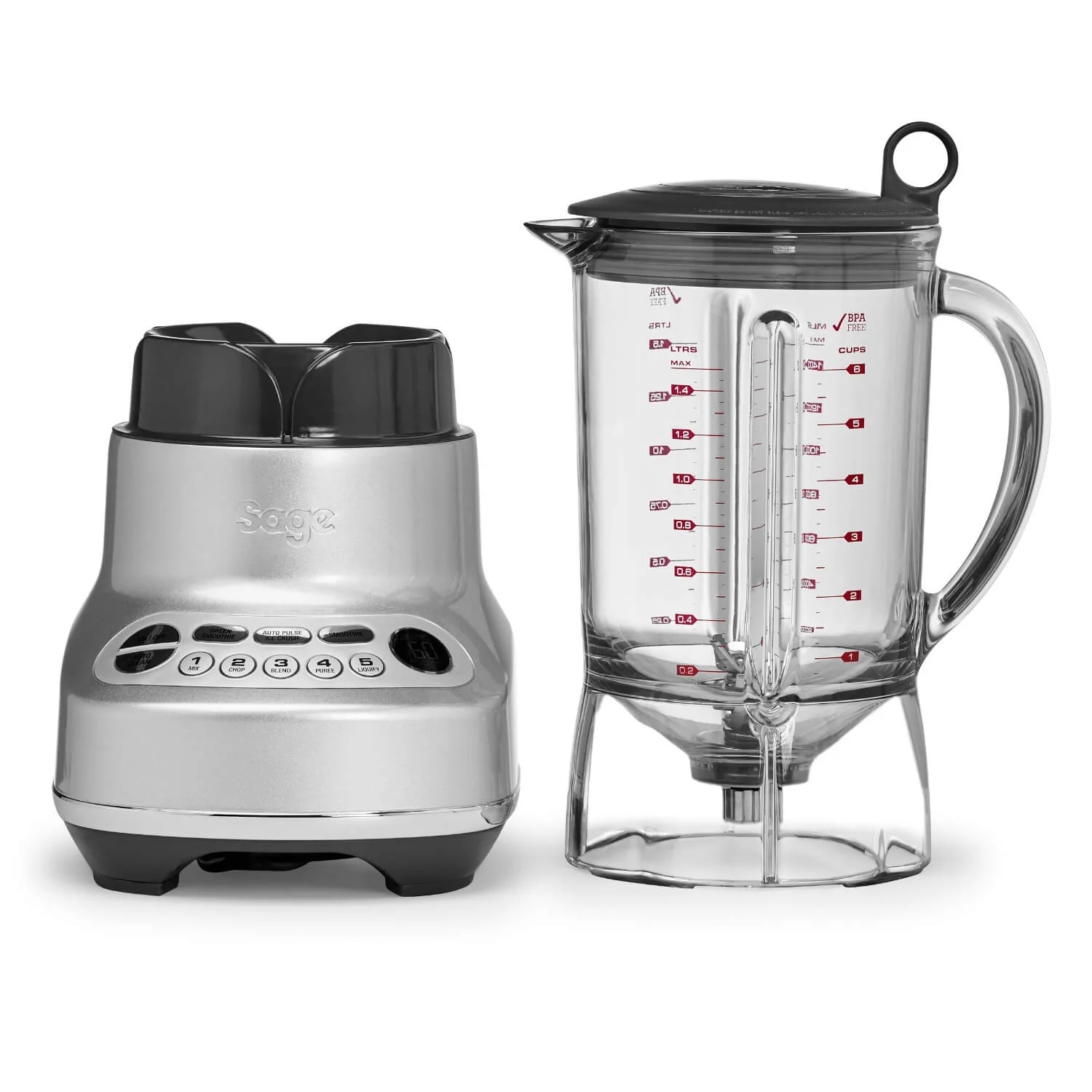 Sage Appliances SBL620SIL Fresh & Furious Blender - Silver - Image 4
