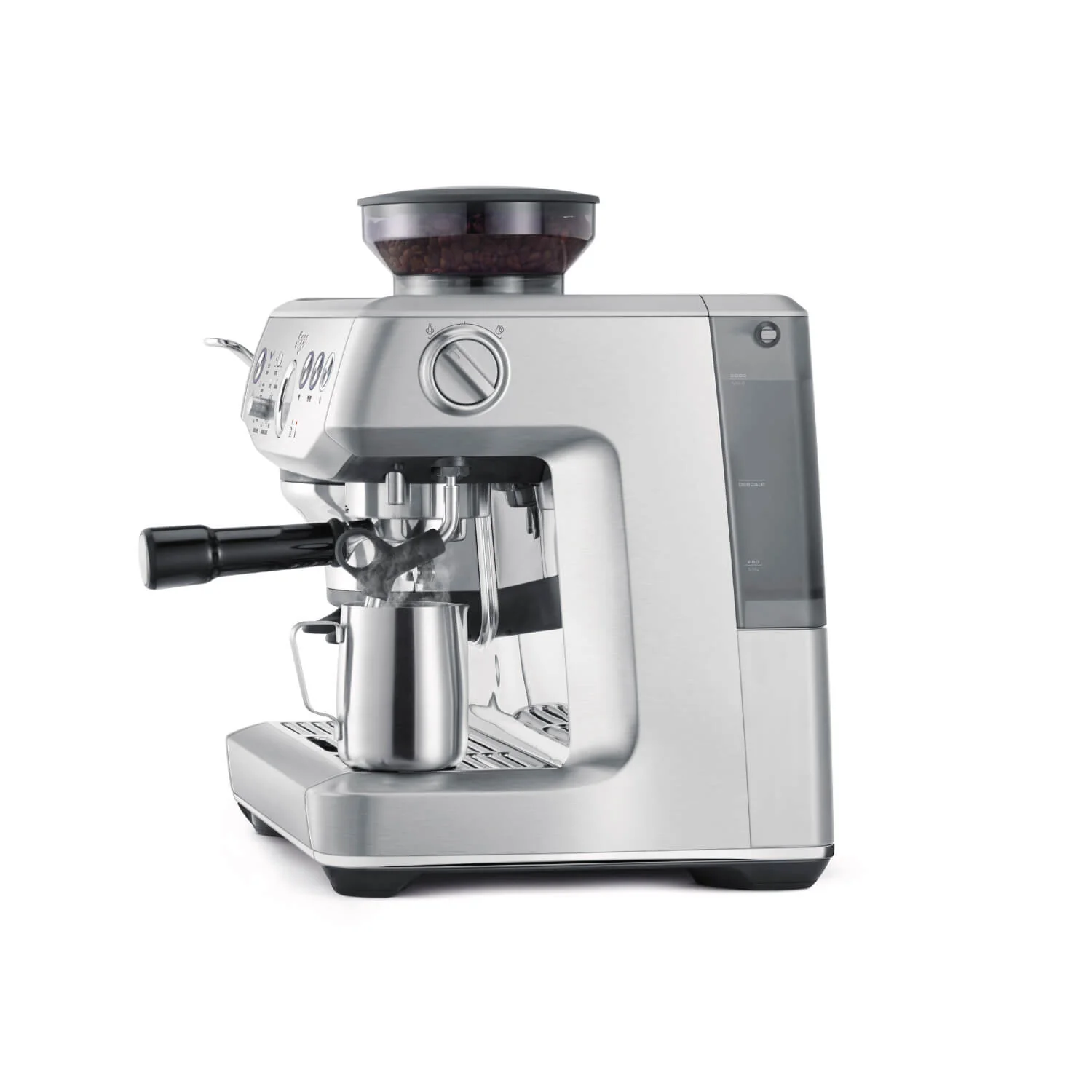 Sage Appliances SES876BSS Barista Express Impress Bean-to-Cup Espresso Coffee Machine - Silver - Image 3