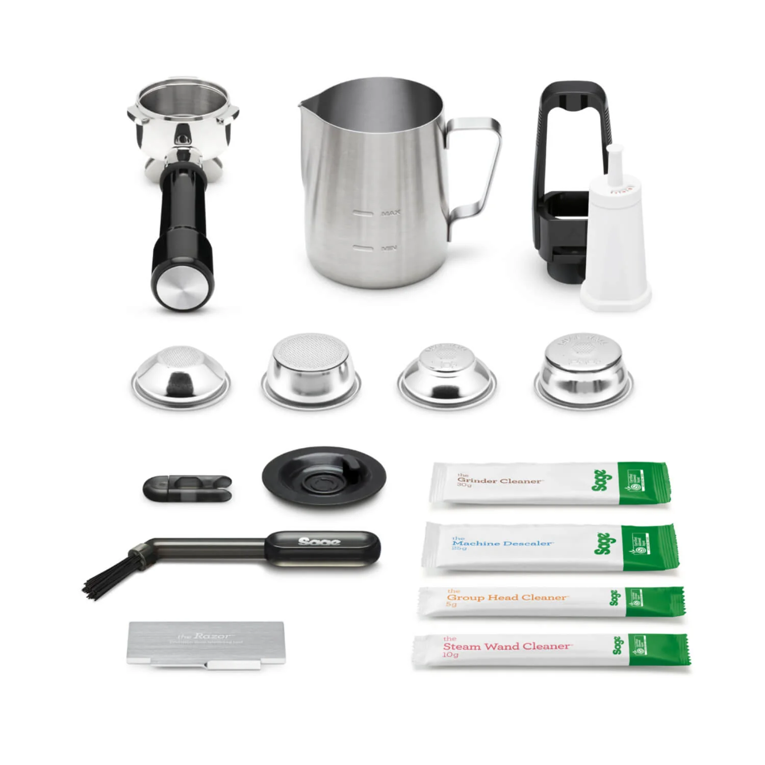 Sage Appliances SES882BSS Barista Touch Impress Bean To Cup Espresso Coffee Machine with Cold Brew - Brushed Stainless Steel - Image 6