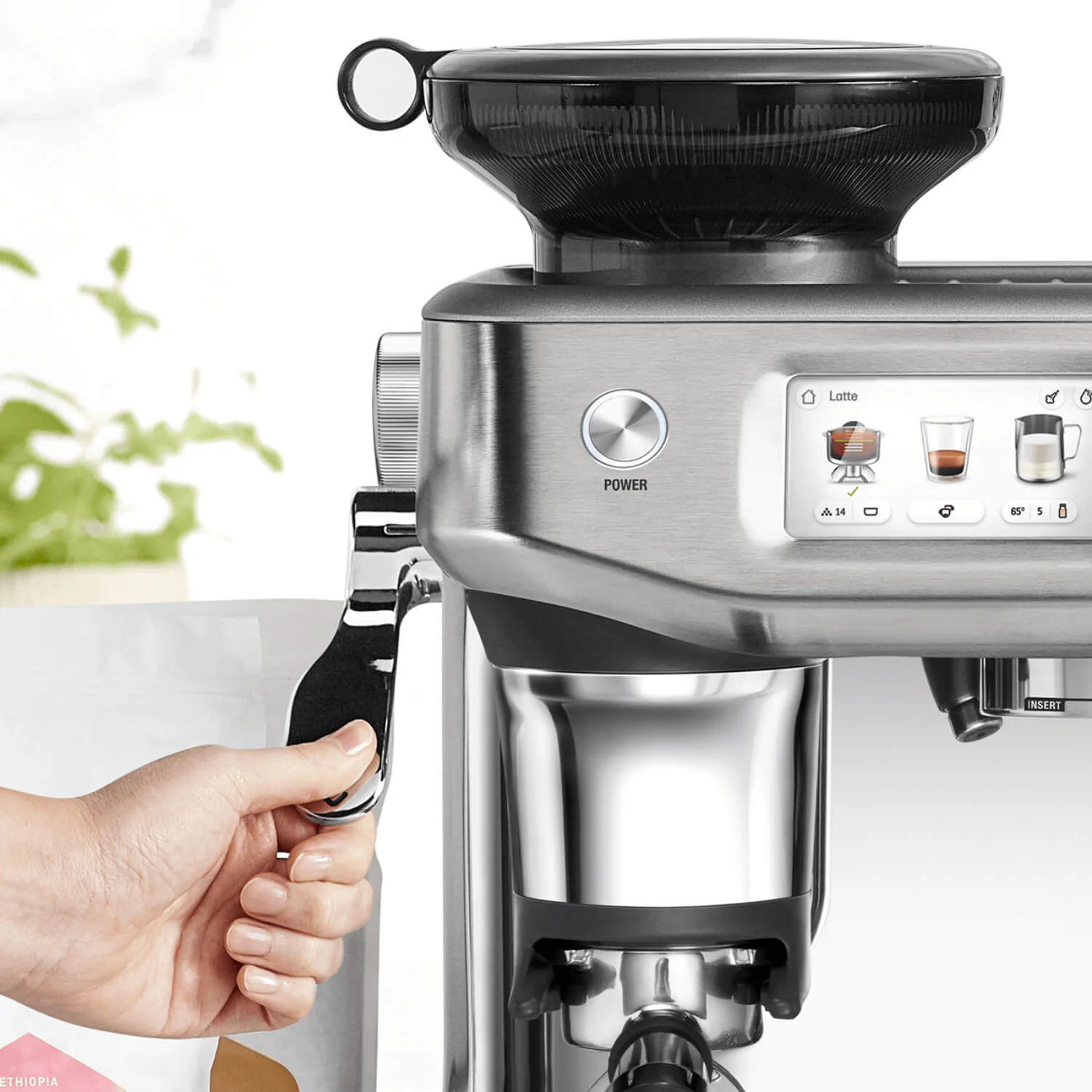 Sage Appliances SES882BSS Barista Touch Impress Bean To Cup Espresso Coffee Machine with Cold Brew - Brushed Stainless Steel - Image 7