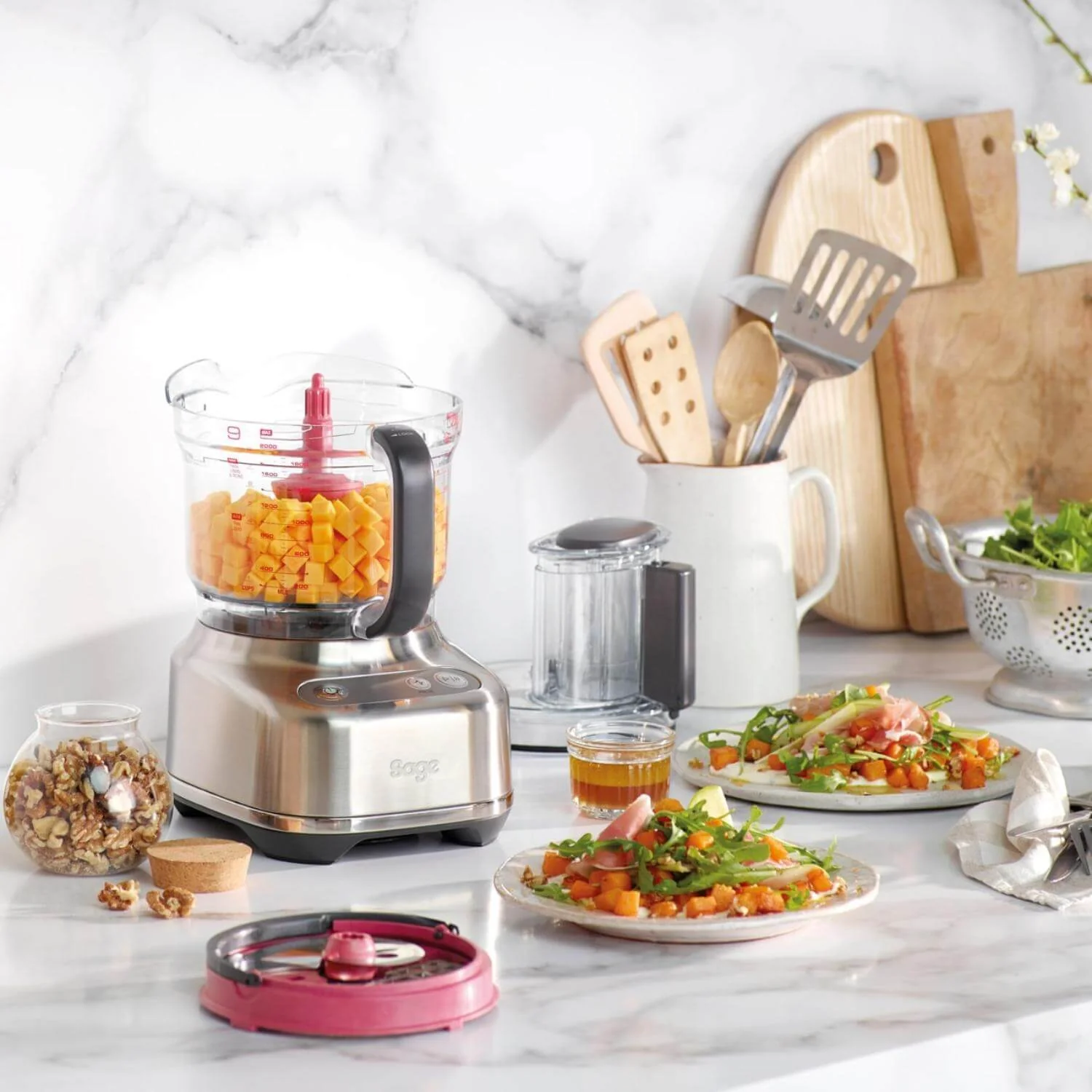 Sage Appliances SFP638BSS2GUK1 The Paradice 9 Food Processor - Stainless Steel - Image 8