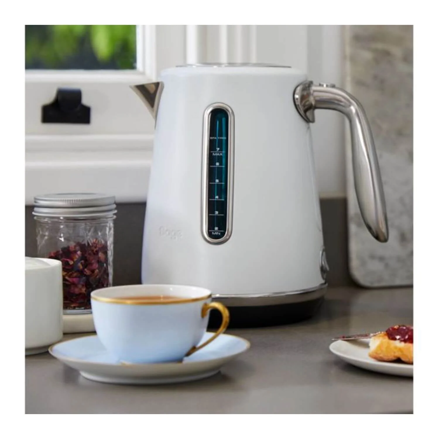 Sage Appliances SKE735SST Soft Top Luxe Kettle - Sea Salt - Image 3