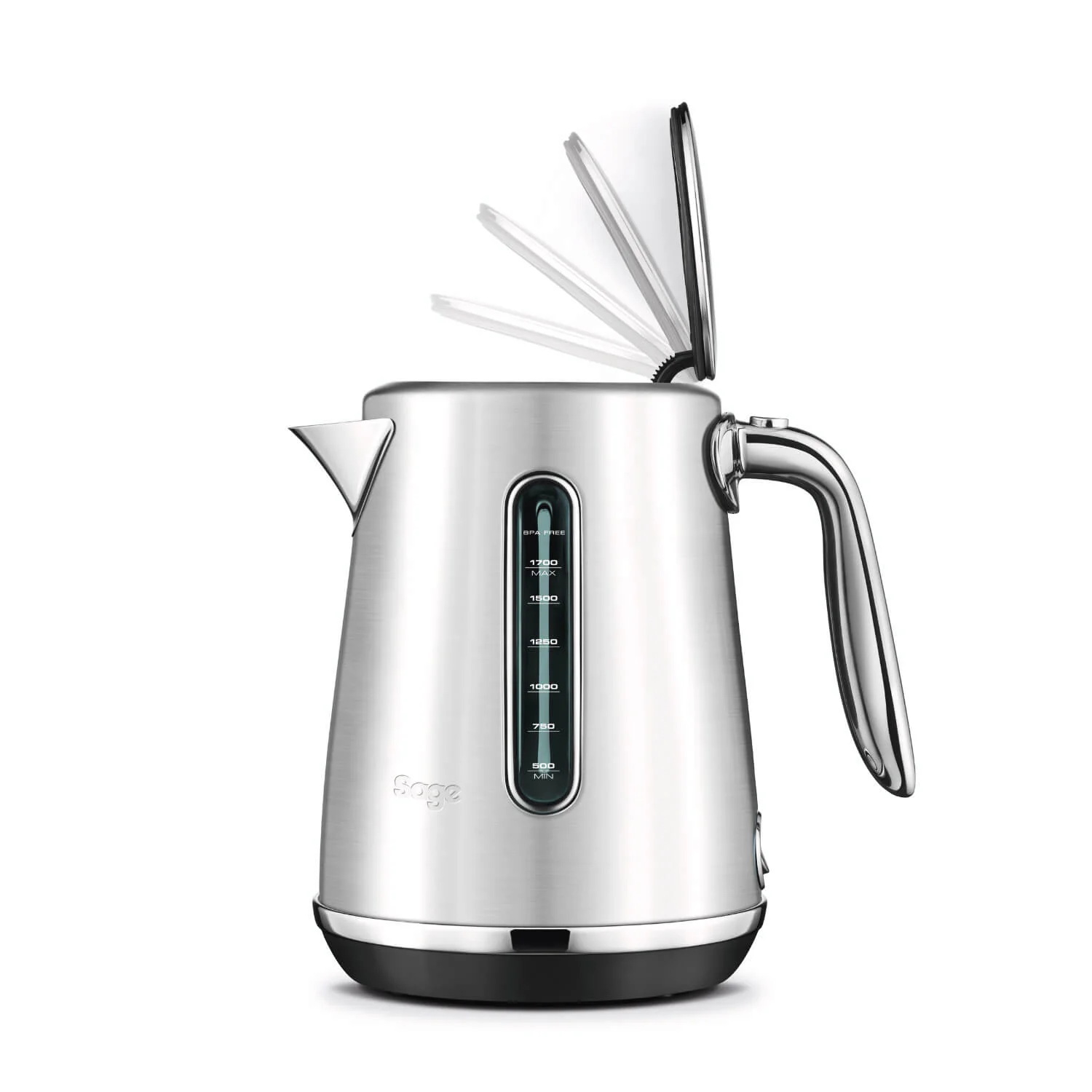 Sage Appliances BKE735BSS Soft Top Luxe Kettle - Brushed Stainless Steel - Image 2