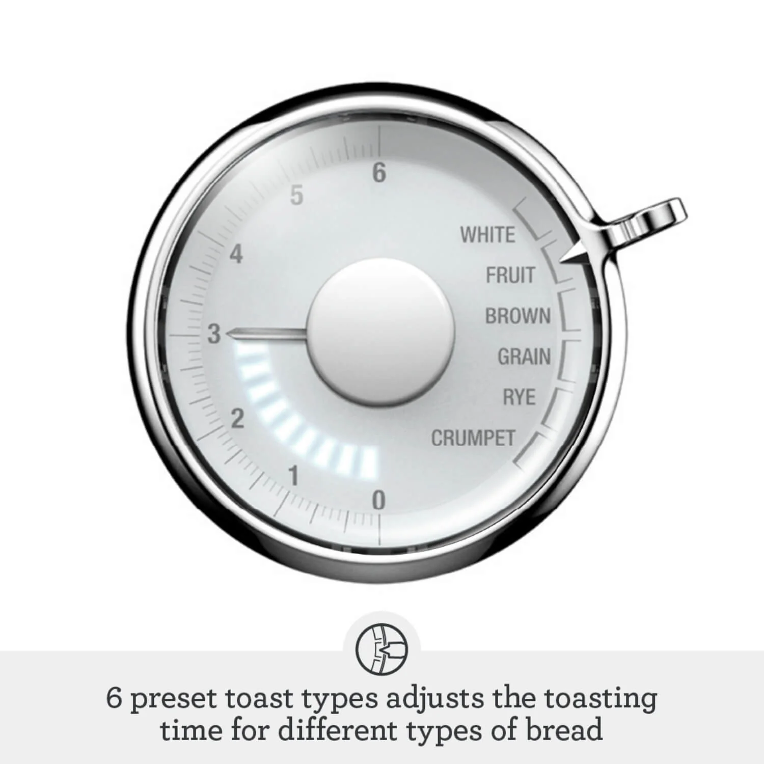 Sage Appliances STA735DBL Toast Select Luxe 2-Slice Toaster - Damson Blue - Image 3