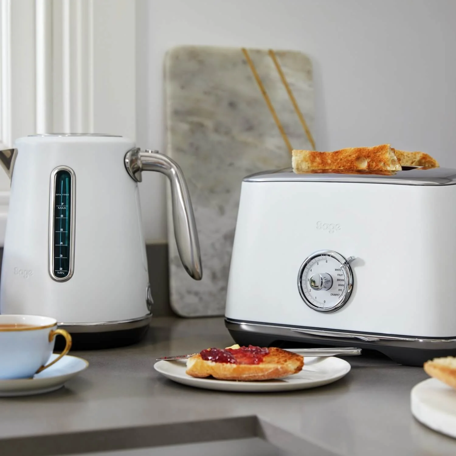 Sage Appliances STA735SST Toast Select Luxe Toaster - Sea Salt - Image 5