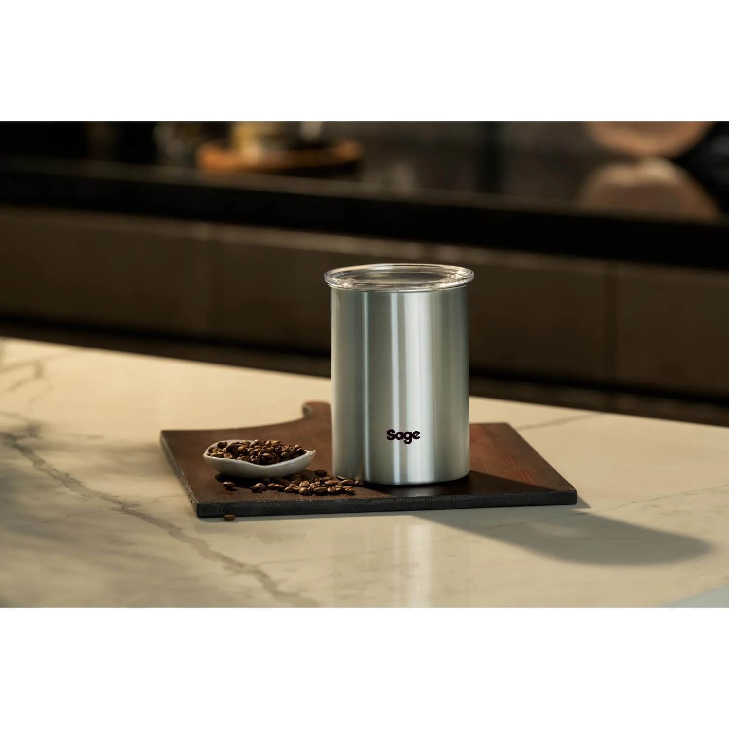 Sage Appliances Stainless Steel The Bean Keeper Coffee Canister - Image 3