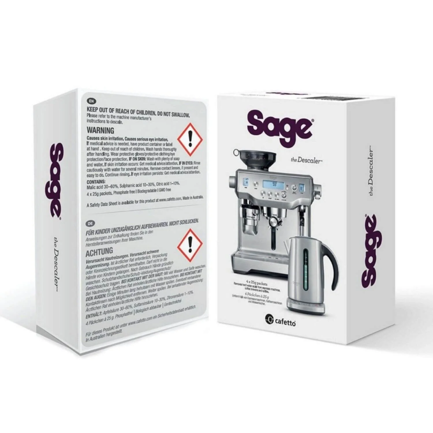 Sage Descaler - 4x 25g - Image 2
