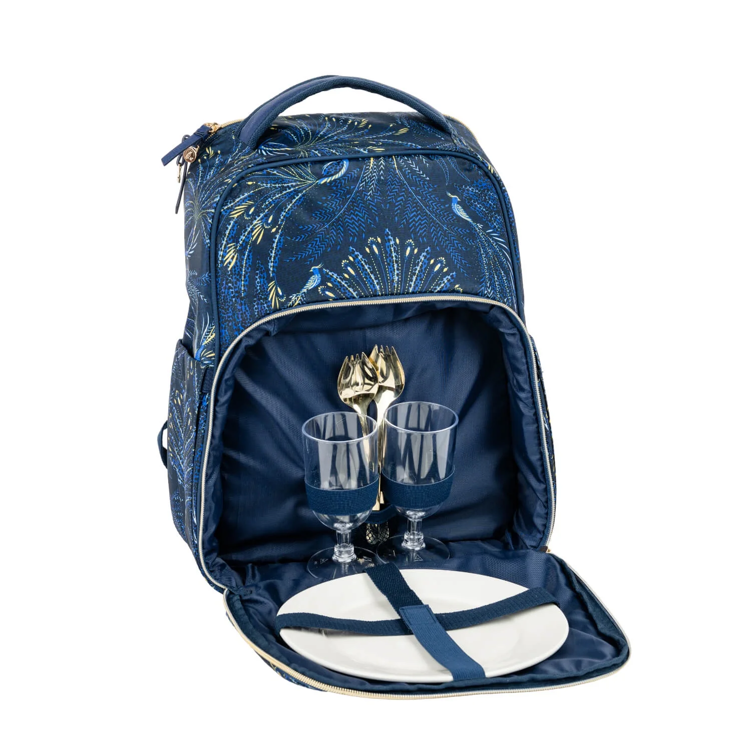 Sara Miller Anniversary 2 Person Insulated Backpack With Contents