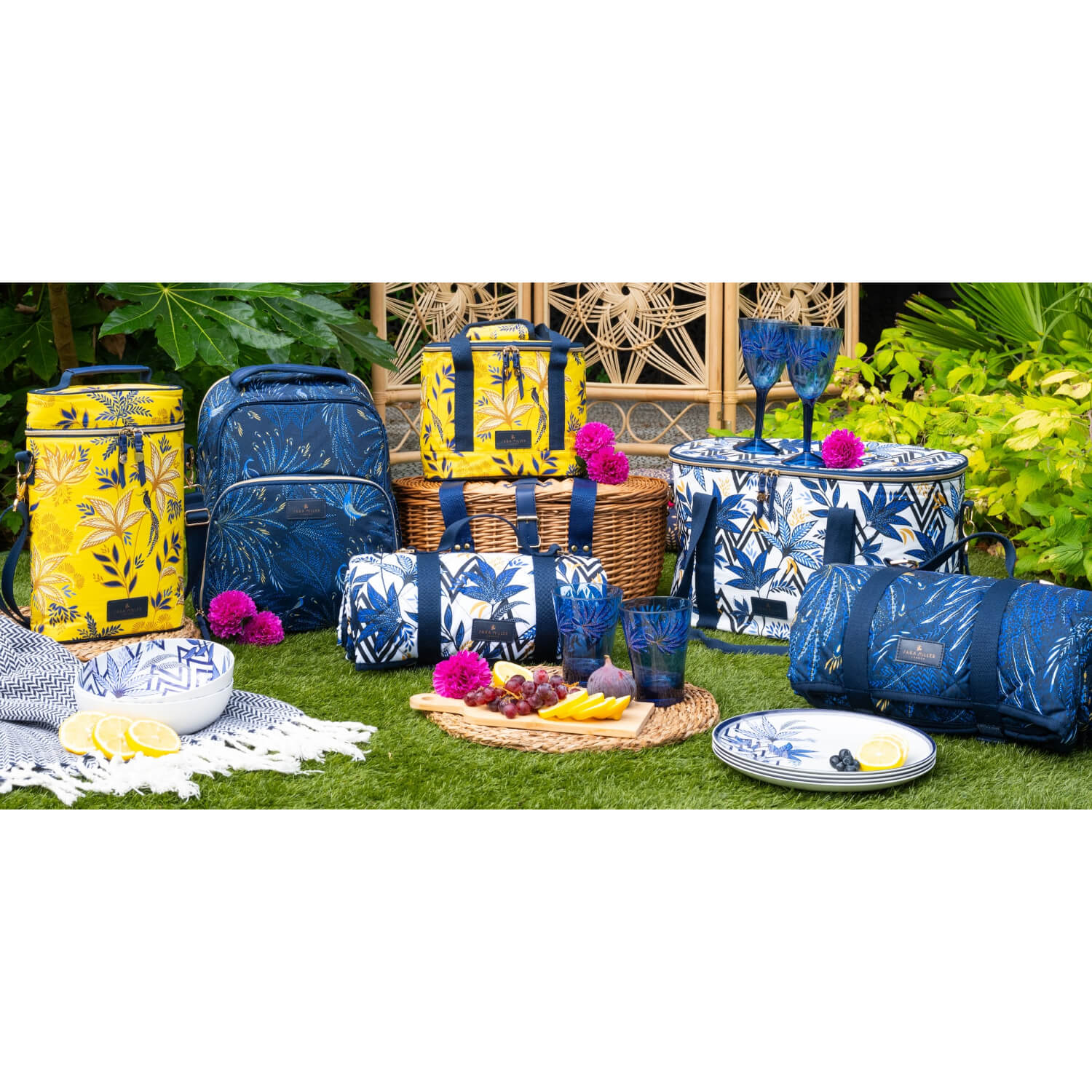 Sara Miller Anniversary Picnic Tumblers - Set Of 4 - Image 3