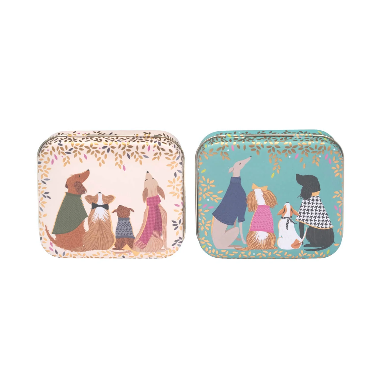 Sara Miller Dapper Dogs Pocket Tin - Assorted