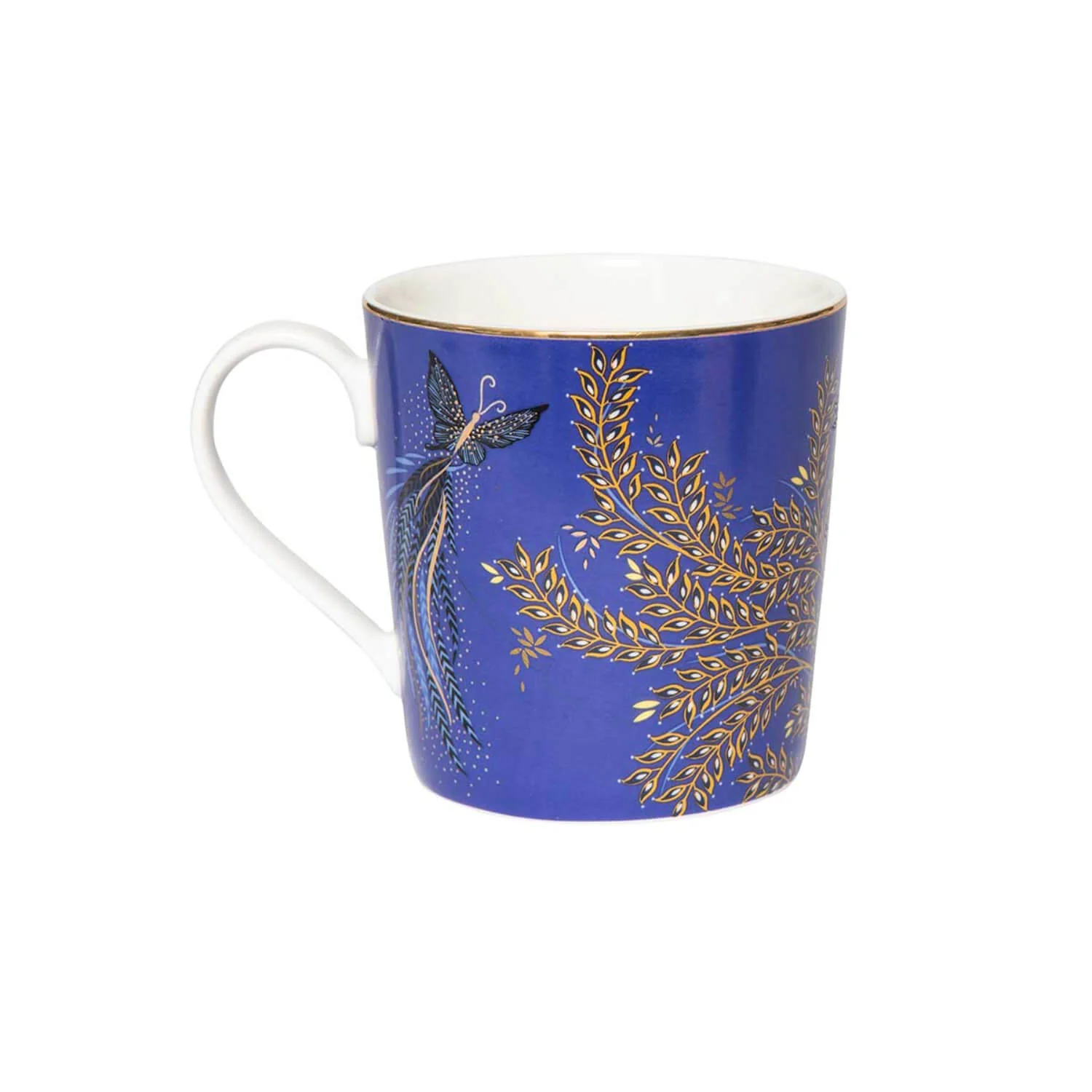 Sara Miller London Anniversary 340ml Mug - Butterfly Trails - Image 2