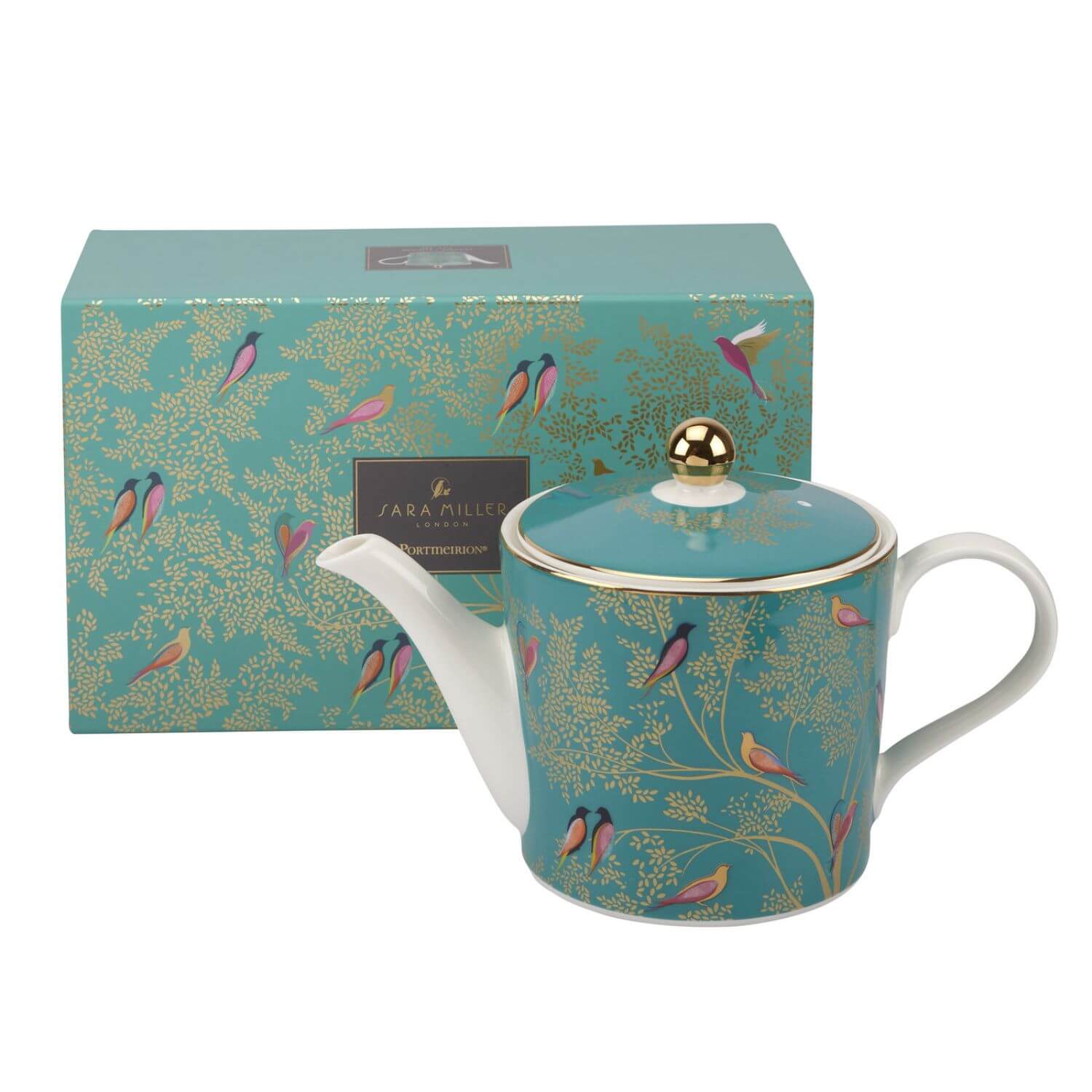 Sara Miller London Chelsea 4 Cup Teapot - Green - Image 4