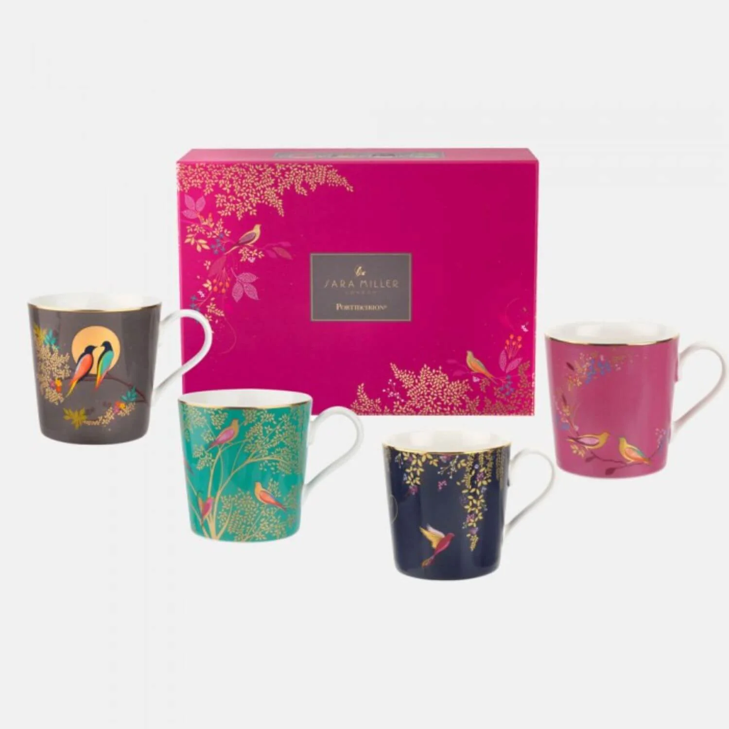 Sara Miller London Chelsea Mugs - Set of 4 - Image 2