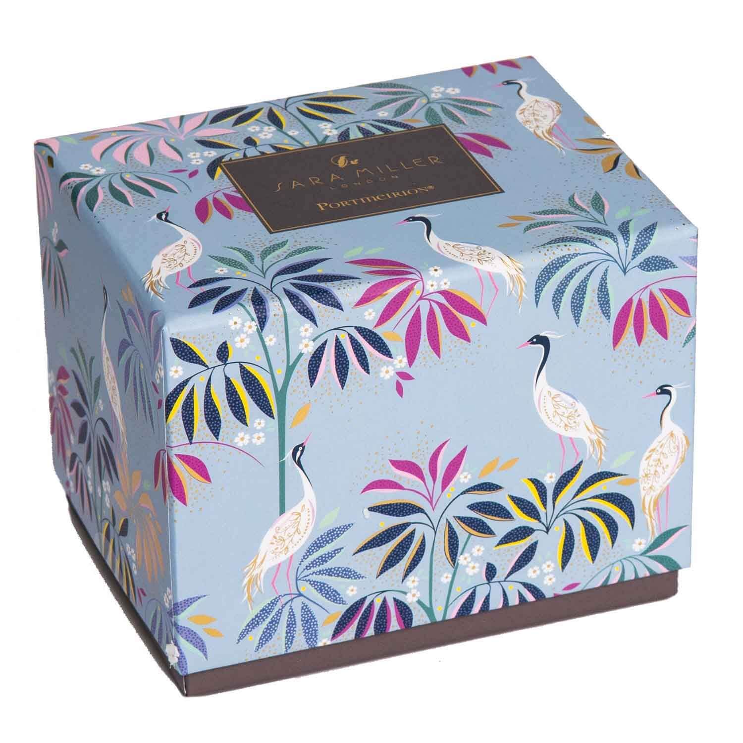 Sara Miller London India 340ml Mug - Crane Garden - Image 4