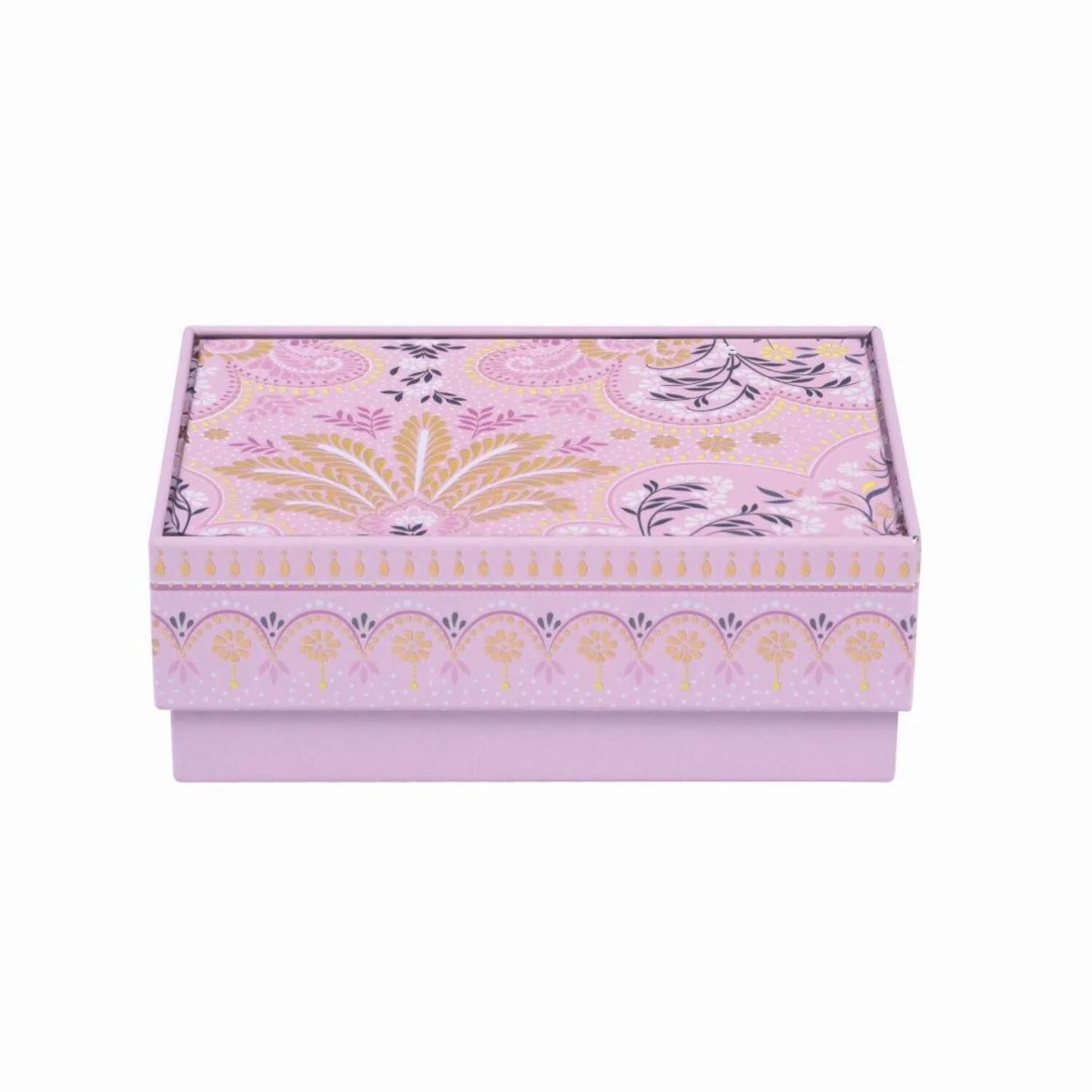 Sara Miller Small Rectangular Tin - Filigree