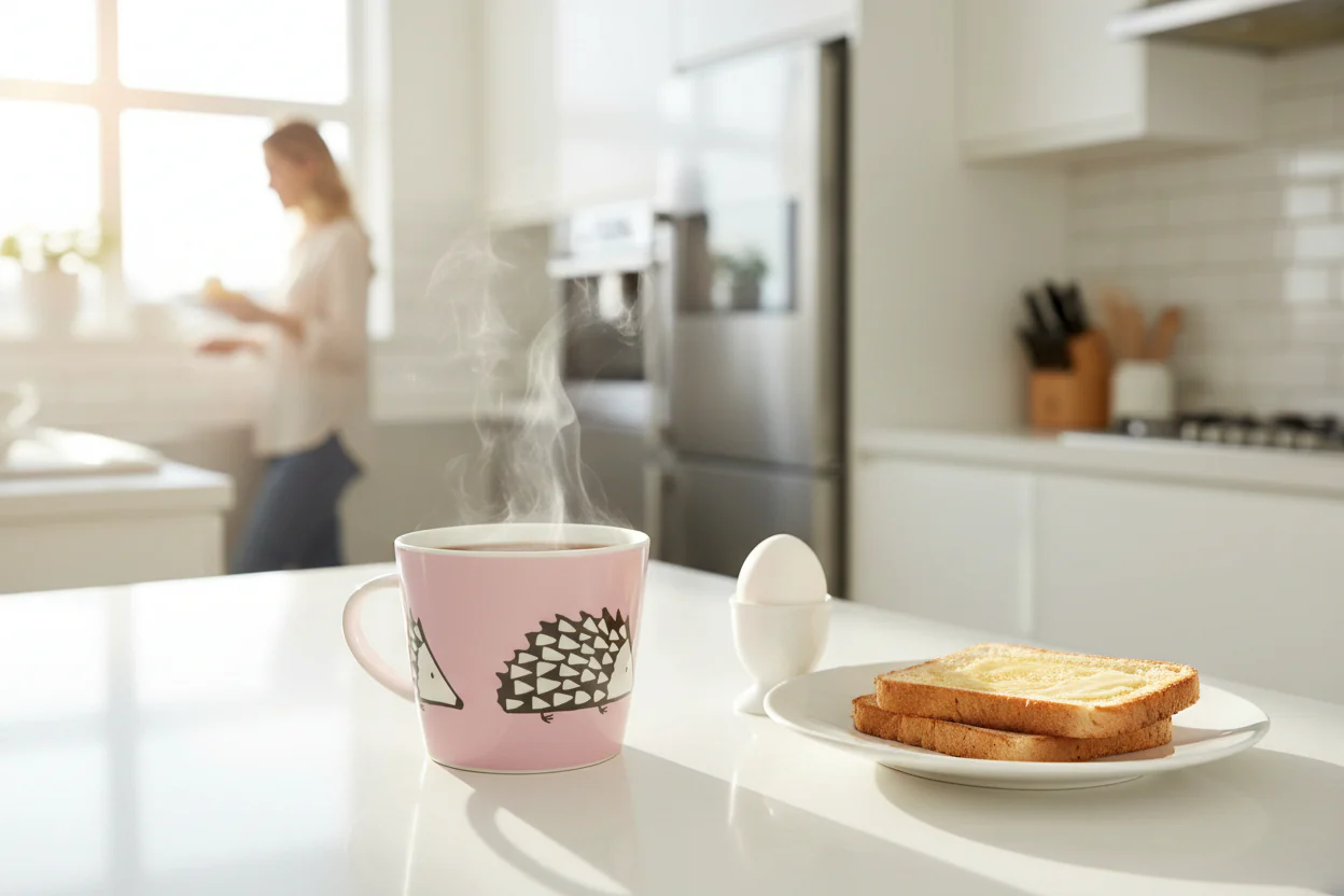 Scion Living Spike 350ml Porcelain Mug - Pink - Image 2