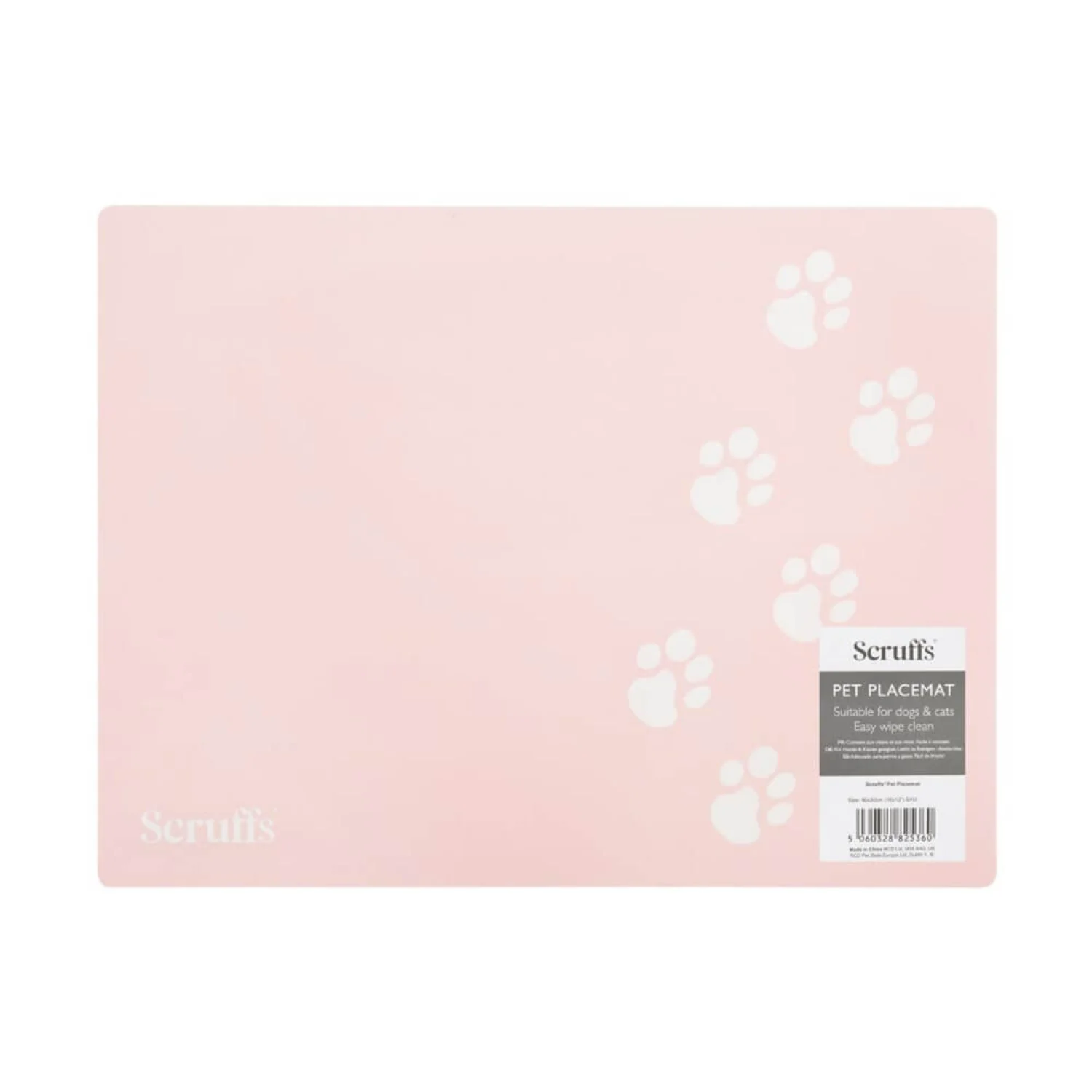 Scruffs® 40cm x 30cm Pet Placemat - Pink - Image 3