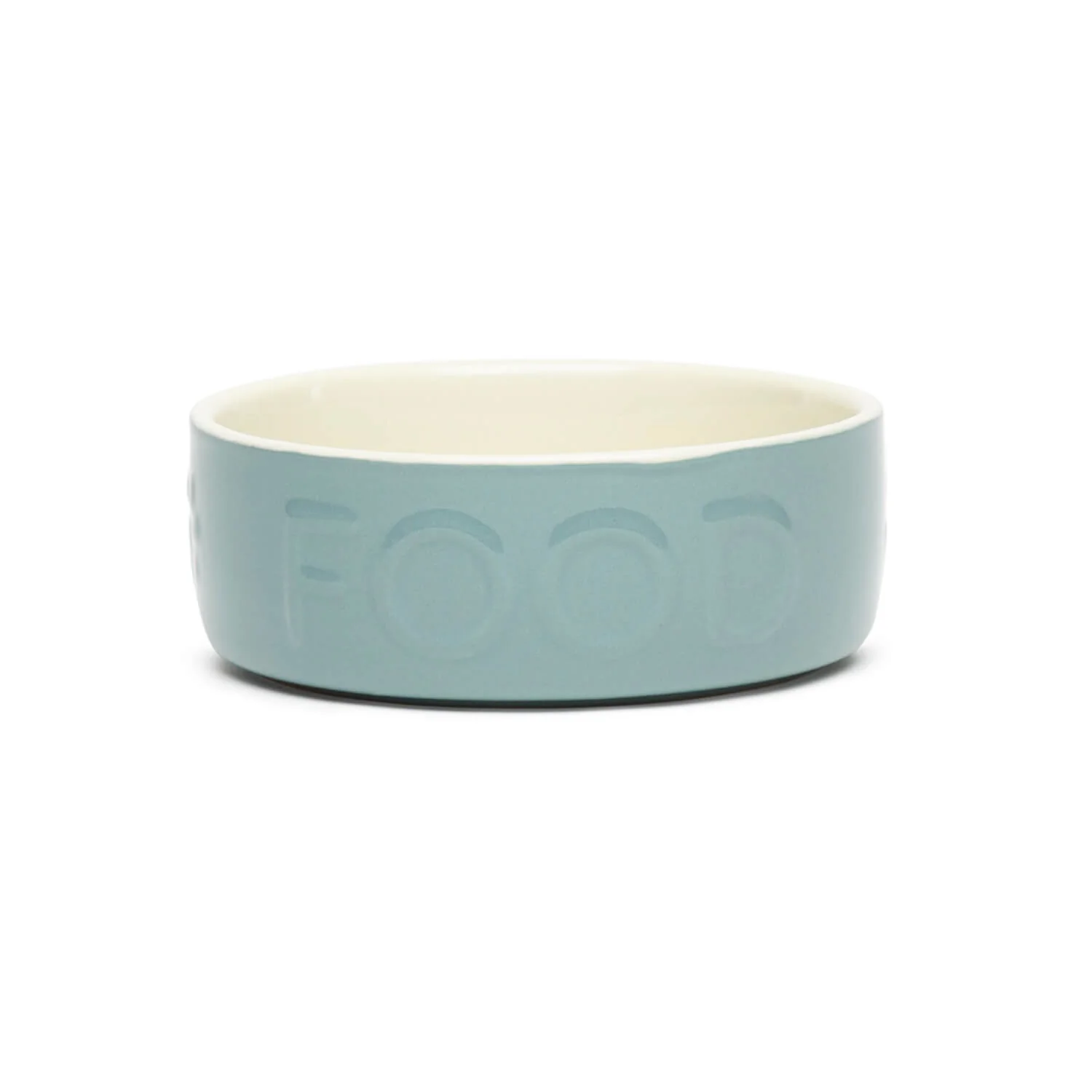 Scruffs Classic 13cm Stoneware Pet Food Bowl - Sage Green