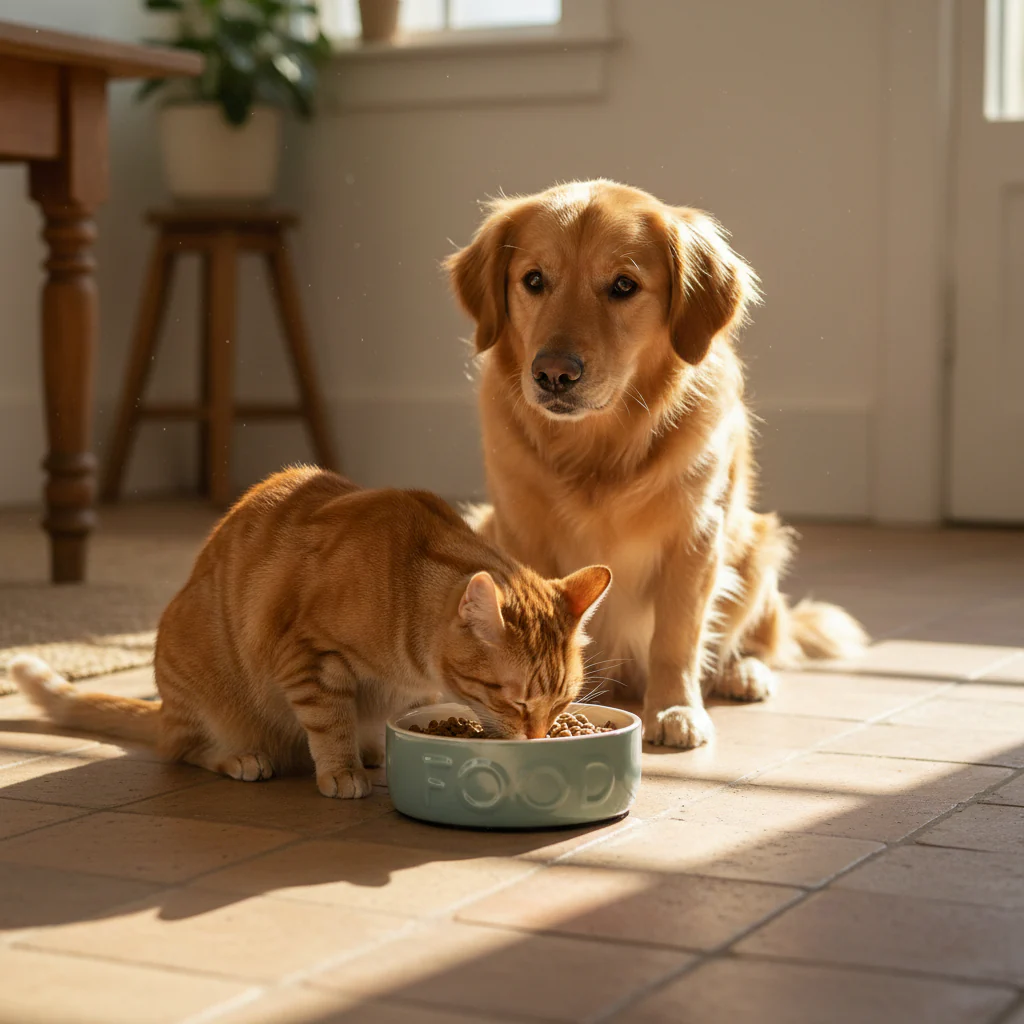 Scruffs Classic 13cm Stoneware Pet Food Bowl - Sage Green - Image 3