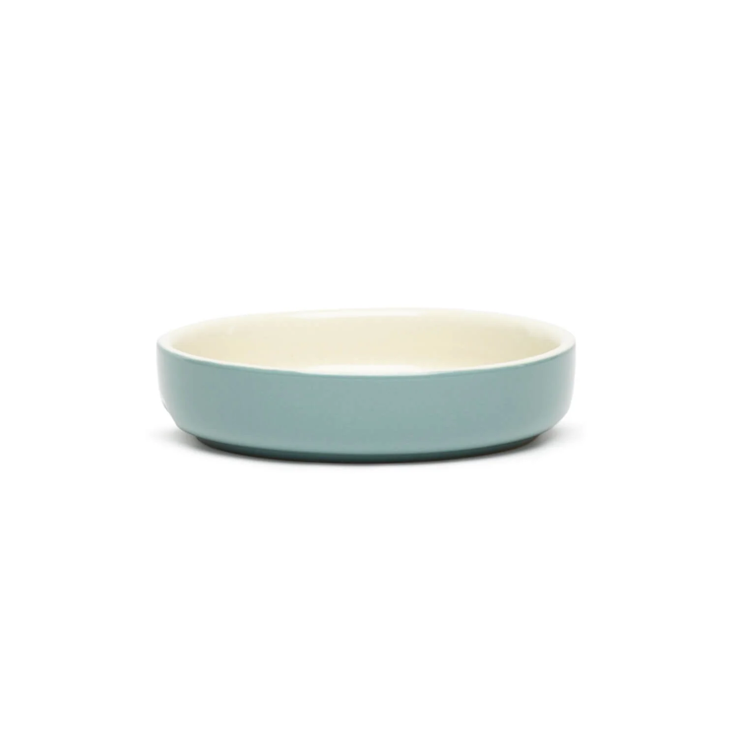 Scruffs Classic 13cm Stoneware Pet Food Saucer - Sage Green6