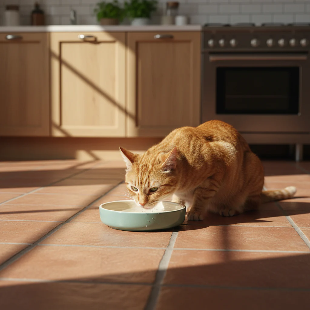 Scruffs Classic 13cm Stoneware Pet Food Saucer - Sage Green6 - Image 3