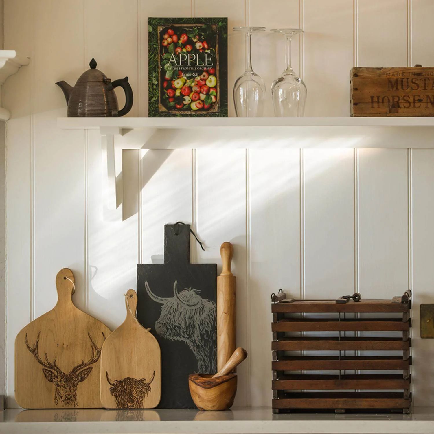Selbrae House Large Slate Serving Paddle - Highland Cow - Image 3